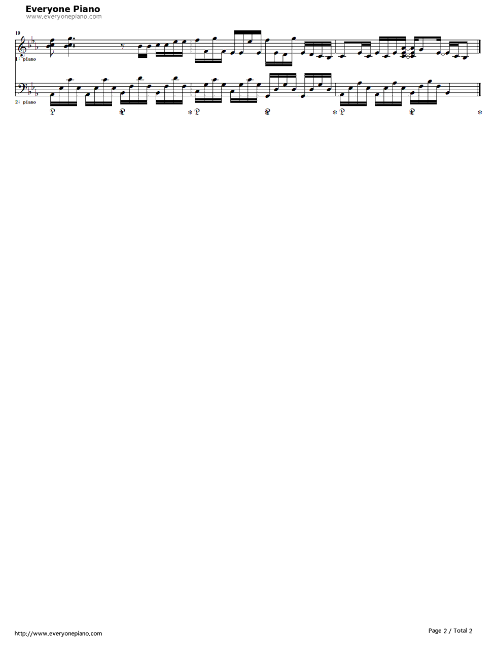 Sailing_Day钢琴谱_Bump_of_Chicken