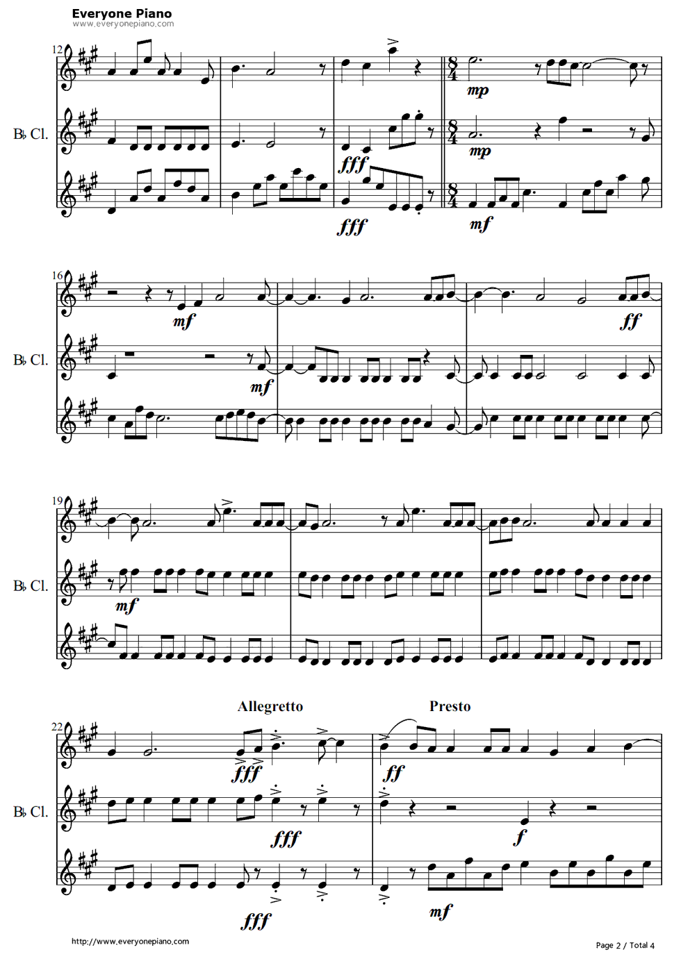 HIGHSCHOOL_OF_THE_DEAD钢琴谱_岸田教团、THE明星ロケッツ