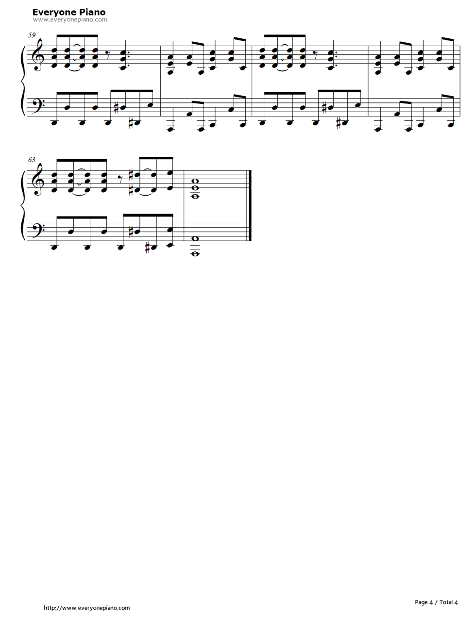 Listen!!钢琴谱_放课後_ティー_タイム_放学后茶会