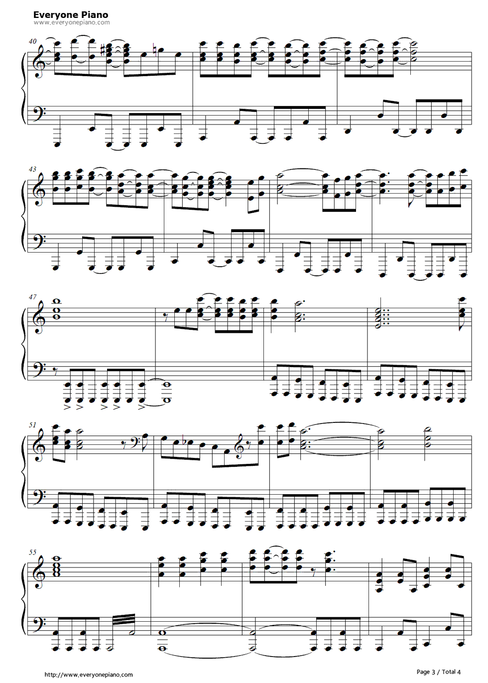 Listen!!钢琴谱_放课後_ティー_タイム_放学后茶会