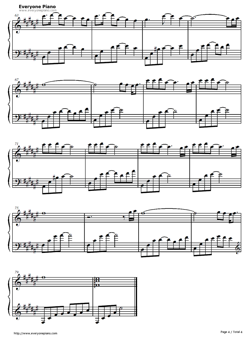 夢の跡钢琴谱_麻枝准