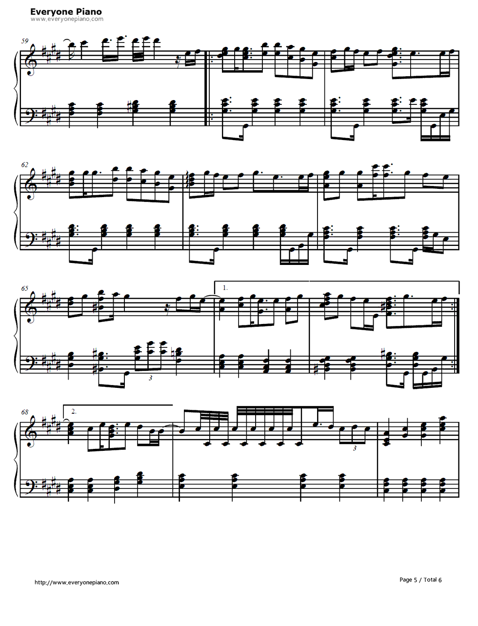 storm钢琴谱_梶浦由记