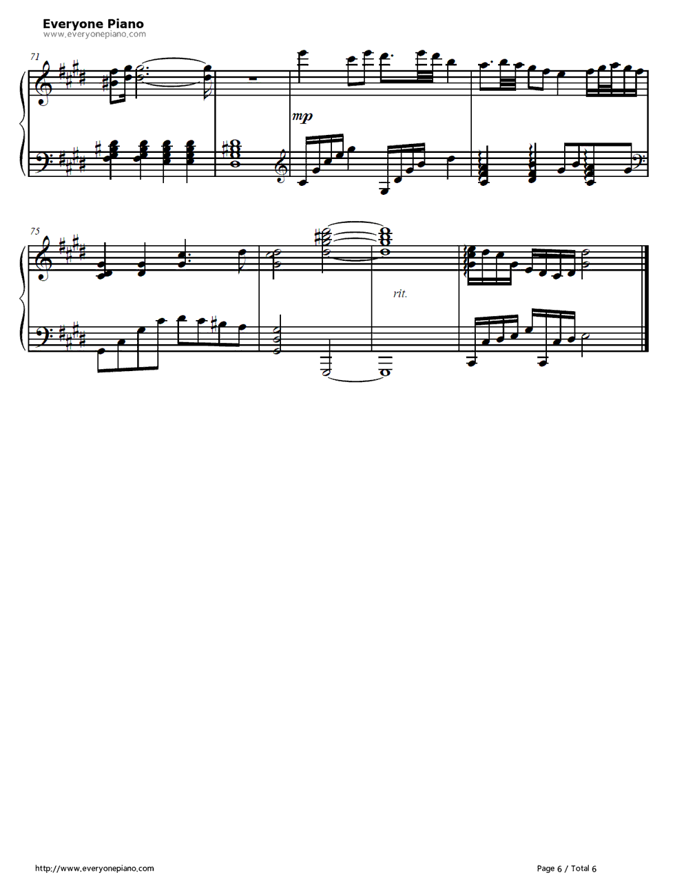 storm钢琴谱_梶浦由记