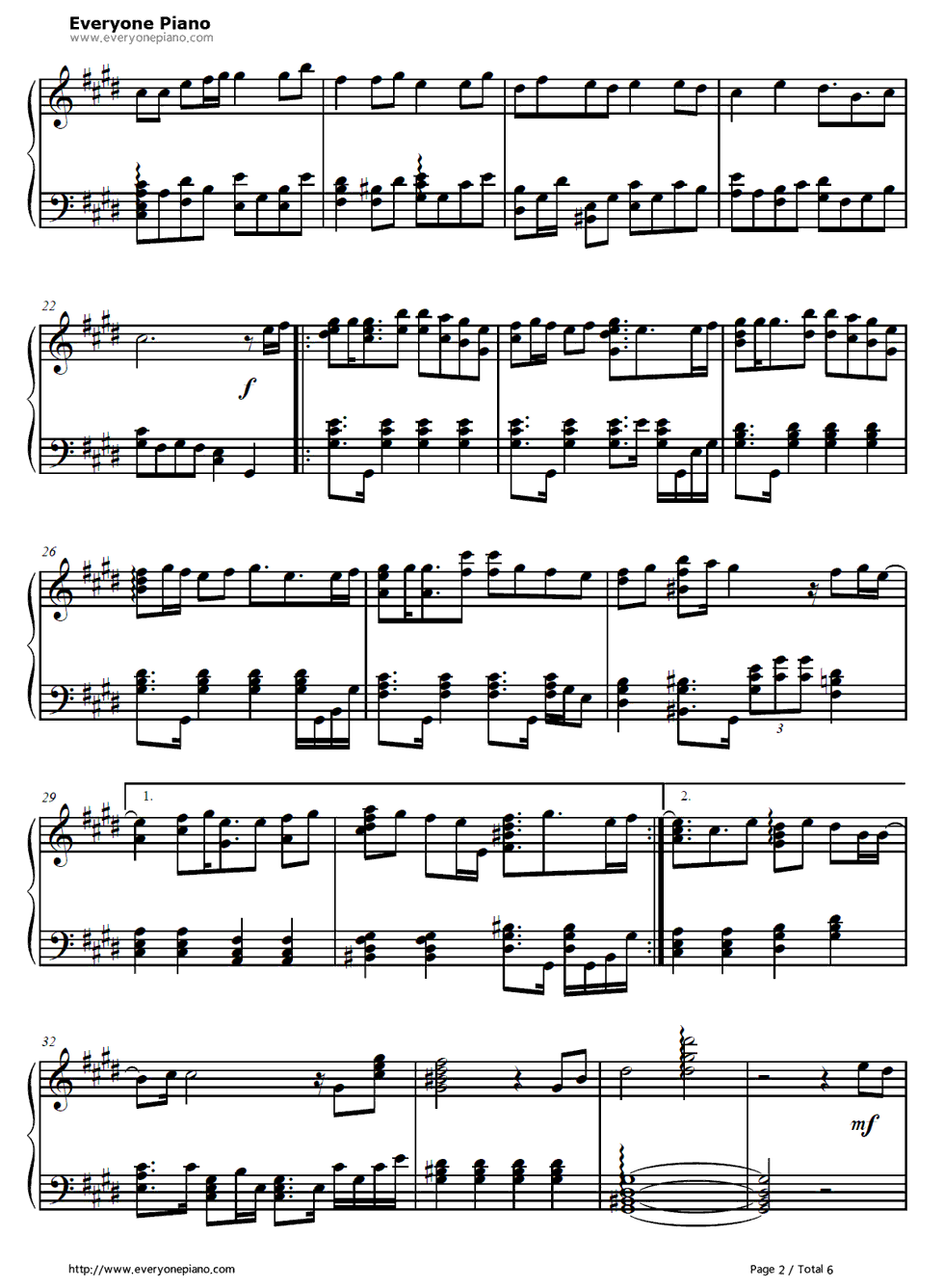 storm钢琴谱_梶浦由记