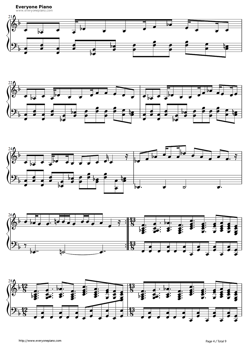 ヴェノマニア公の狂気钢琴谱_恶ノP