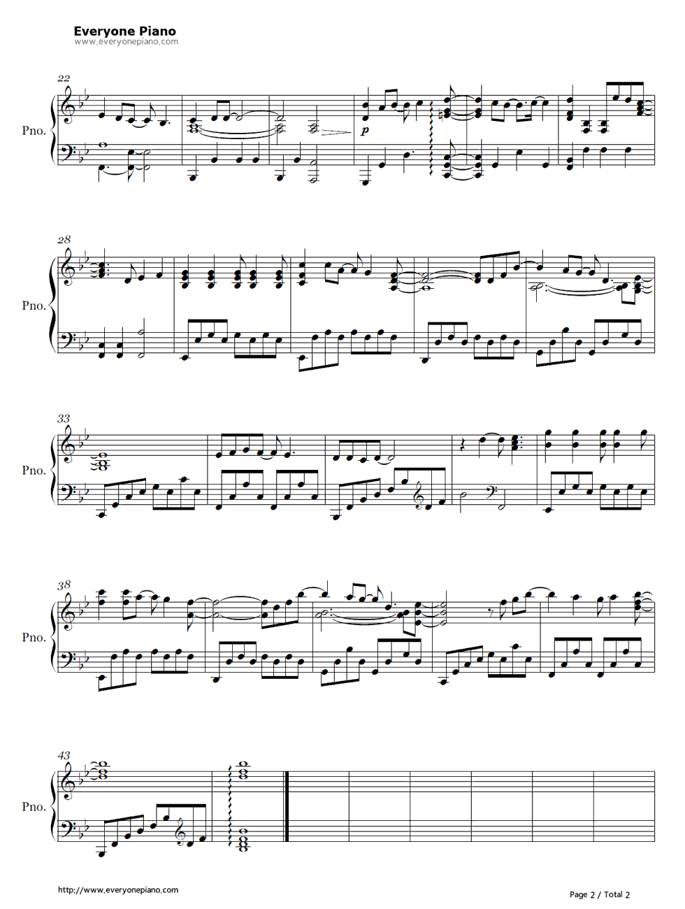 悲しみよこんにちは钢琴谱_齐藤由贵