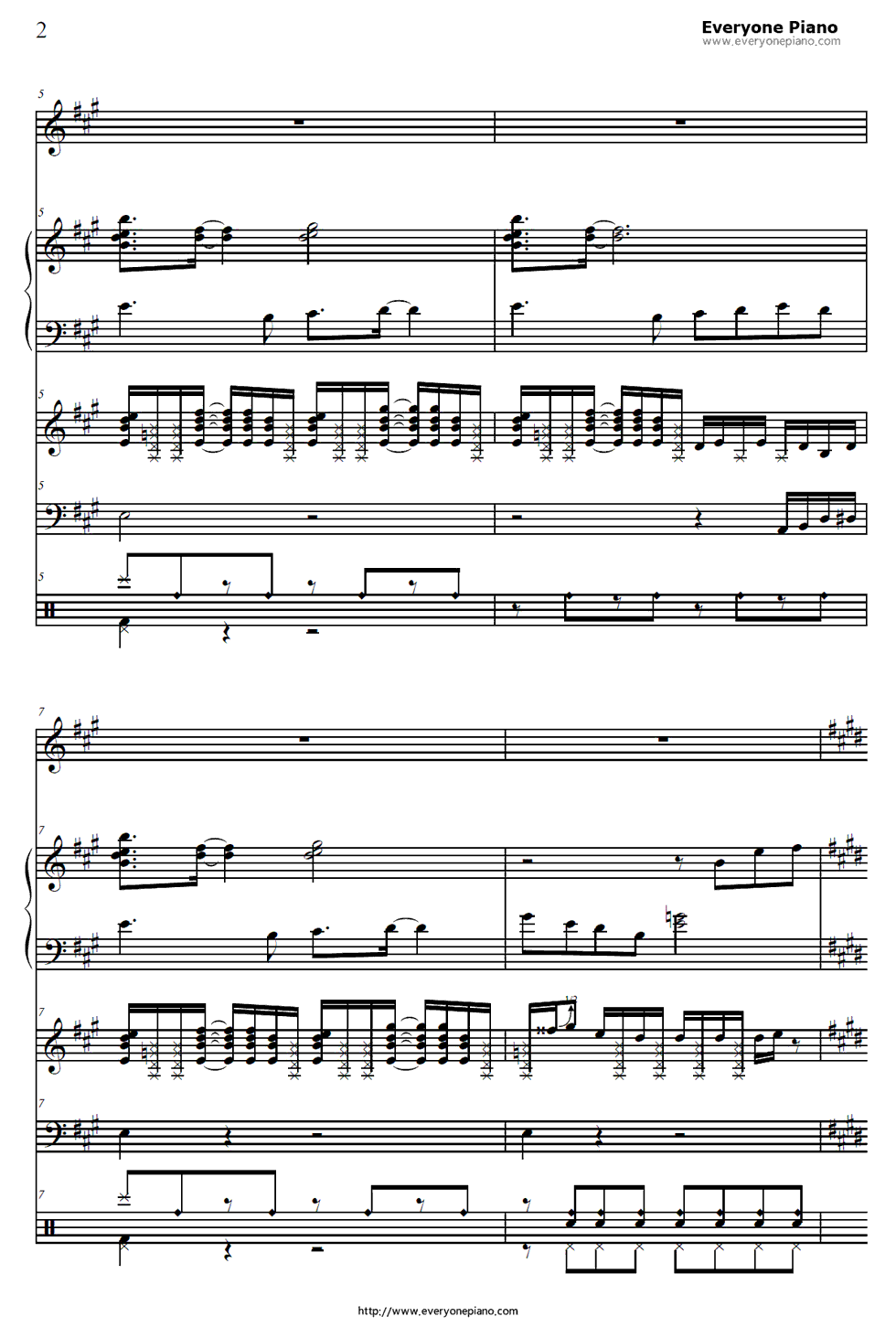 1/2钢琴谱_川本真琴