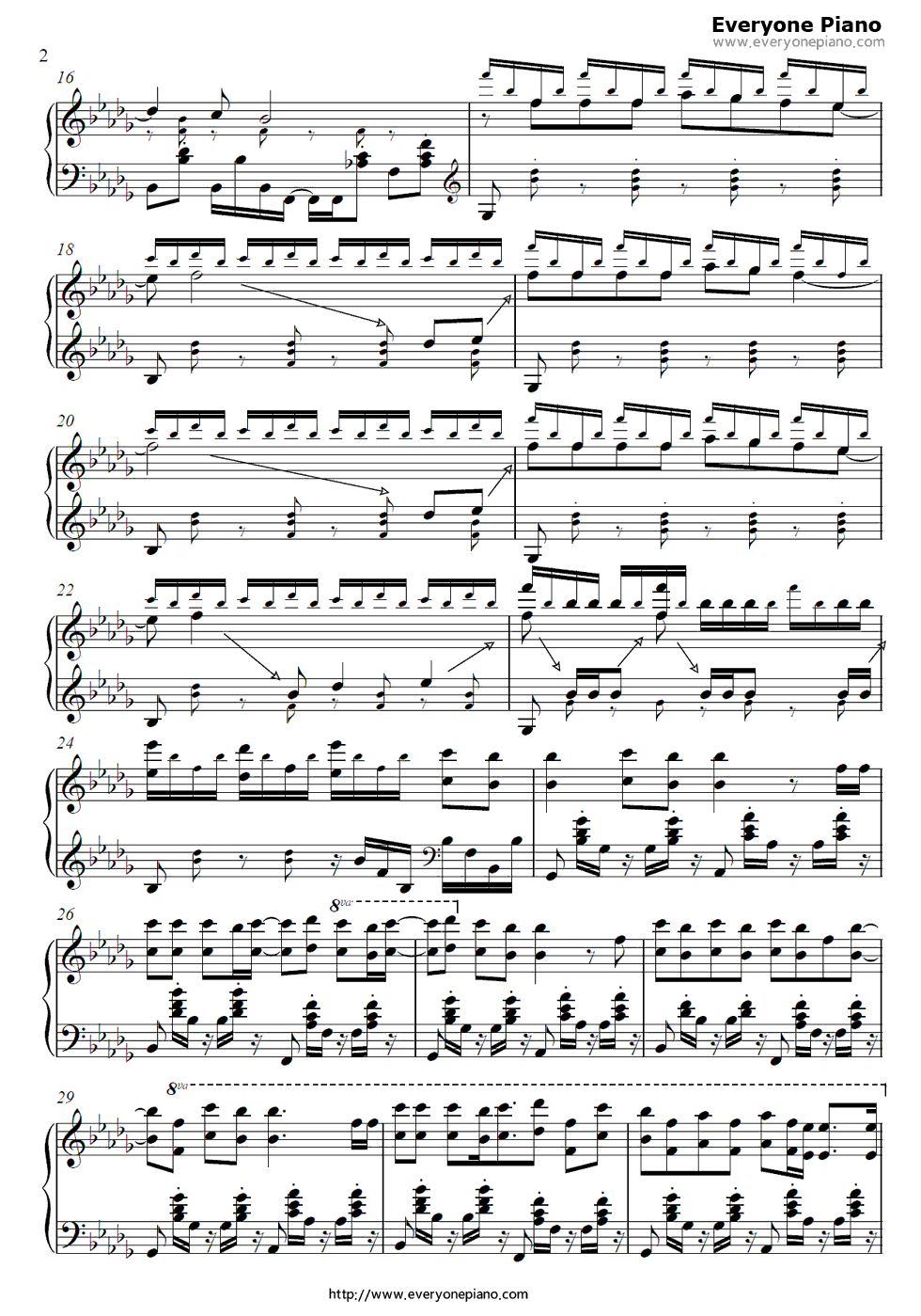 Fallen_Angel钢琴谱_Aimee_B