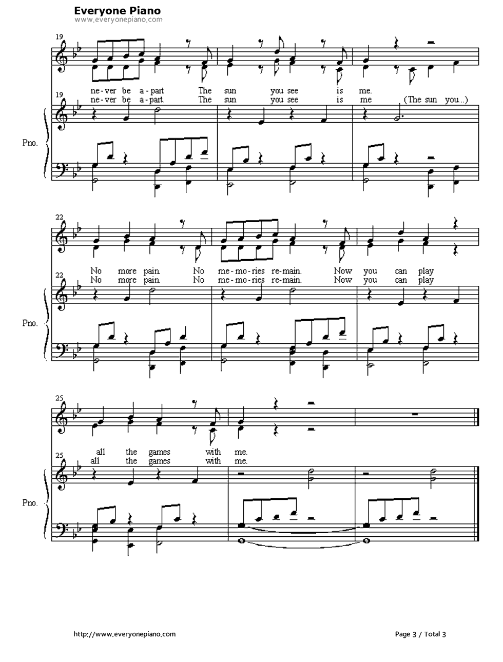 secret_game钢琴谱_笠原由里