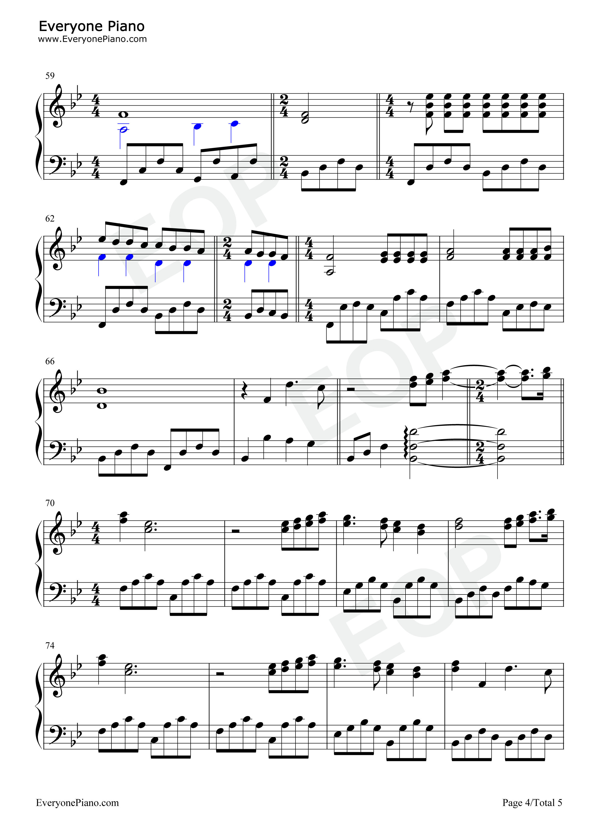 I_Have_a_Dream钢琴谱_ABBA