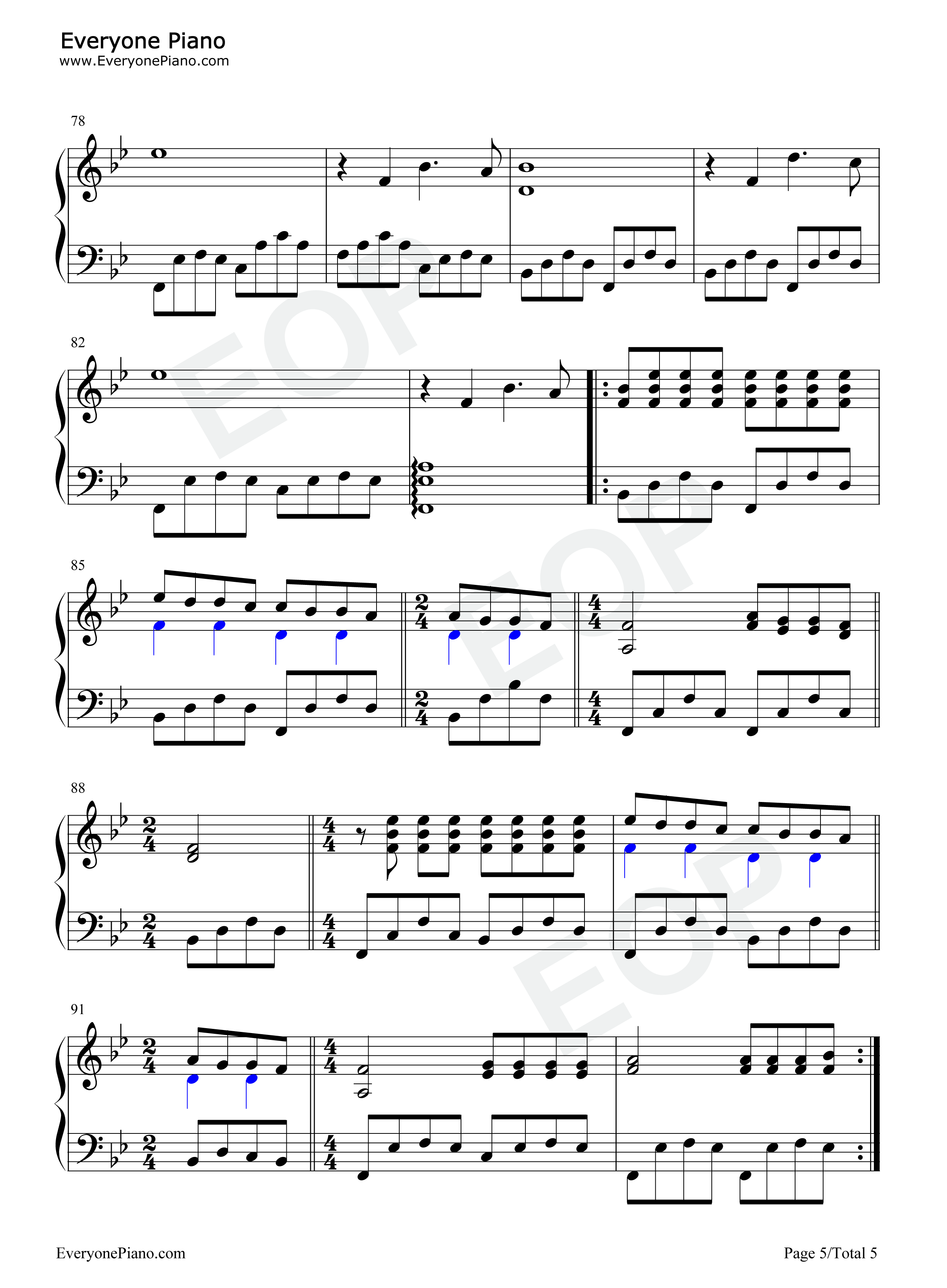 I_Have_a_Dream钢琴谱_ABBA