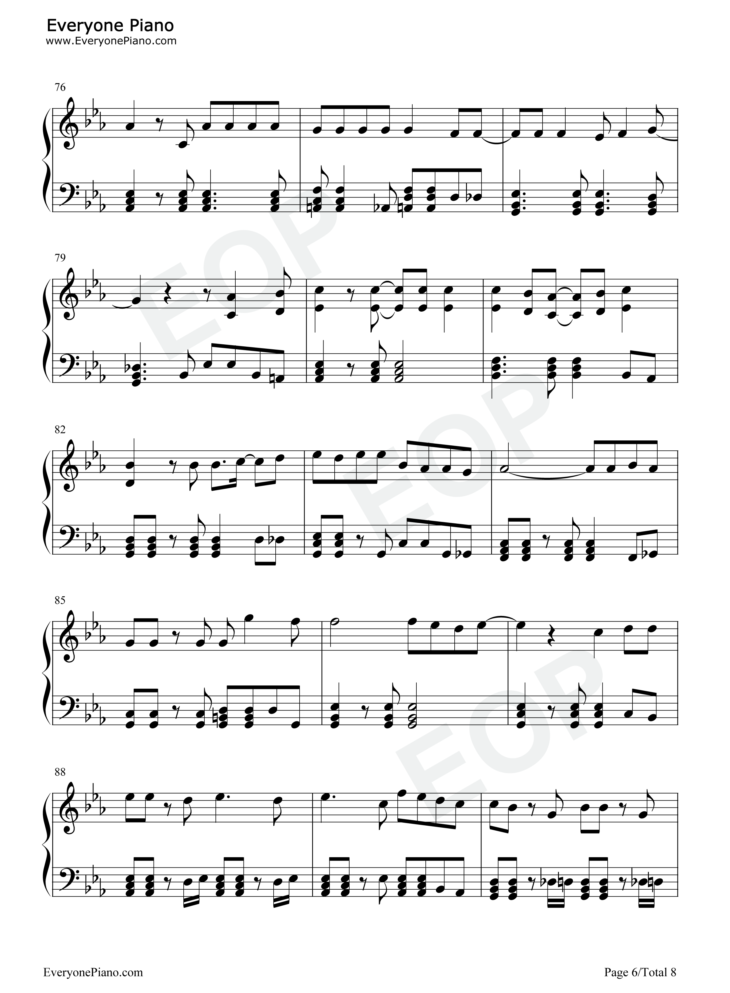 七龙珠GT主题曲钢琴谱_七龙珠GT