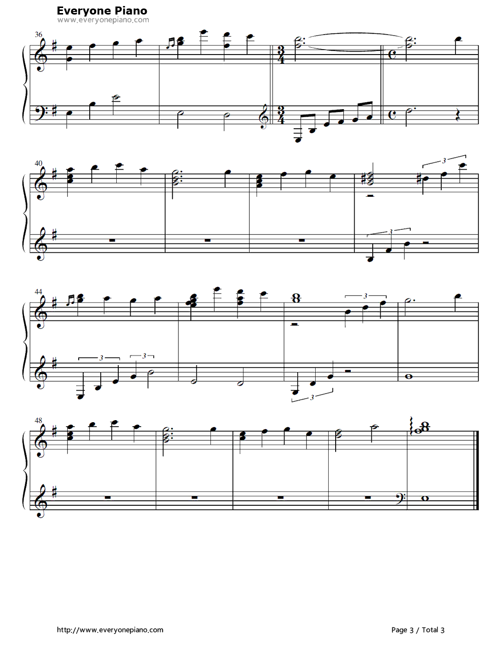 Melody钢琴谱_梶浦由记　　贝田由里子