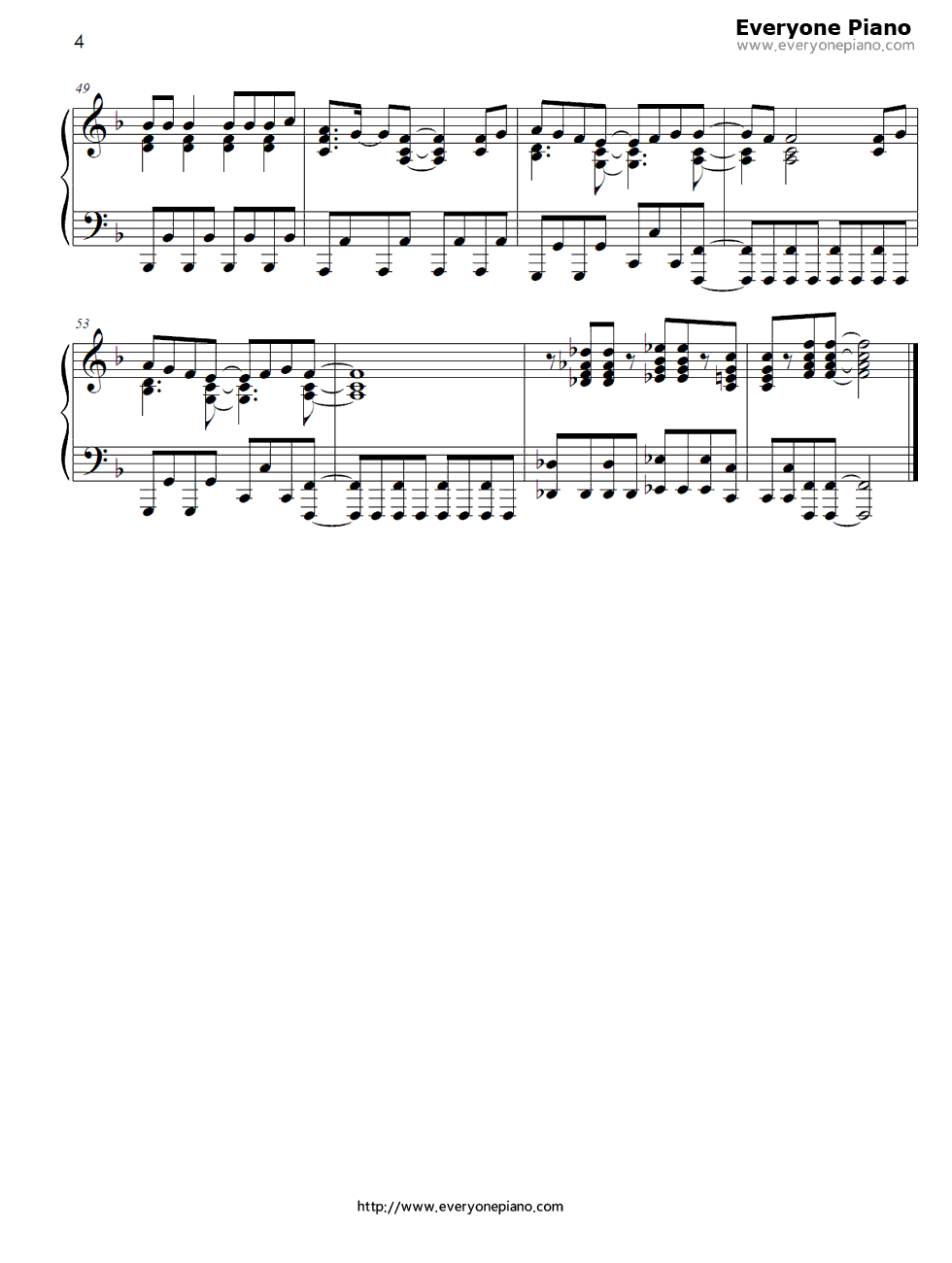 ココロのちず钢琴谱_BOYSTYLE