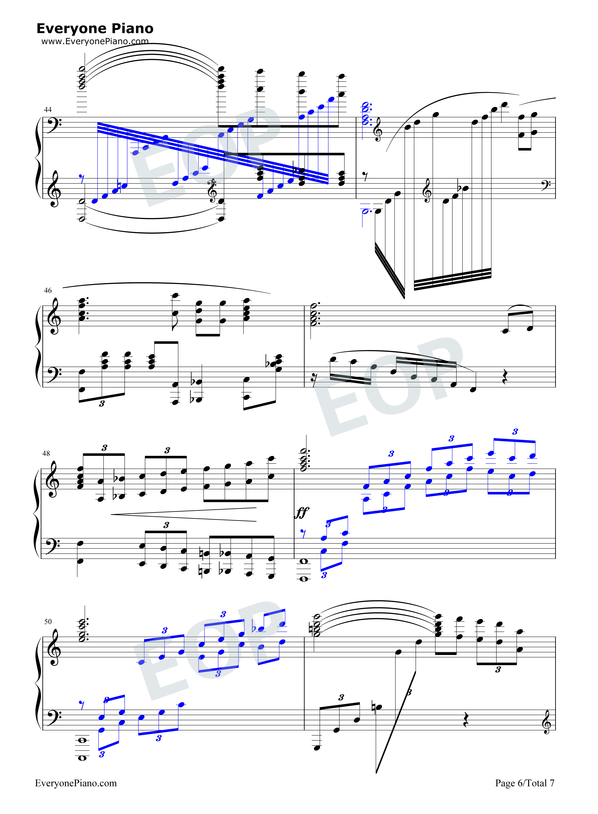 我爱你中国钢琴谱_叶佩英
