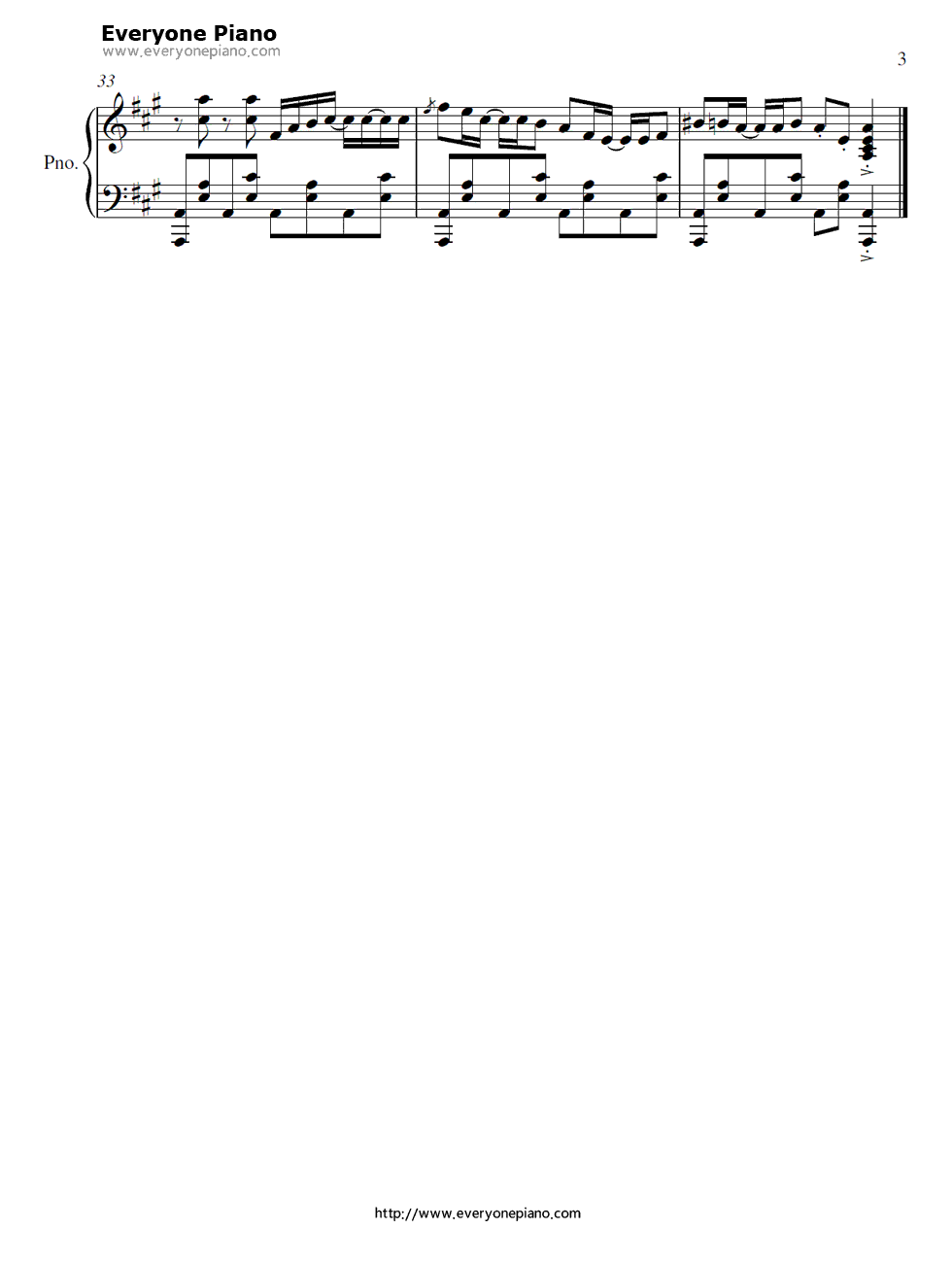 ナイショの话钢琴谱_ClariS