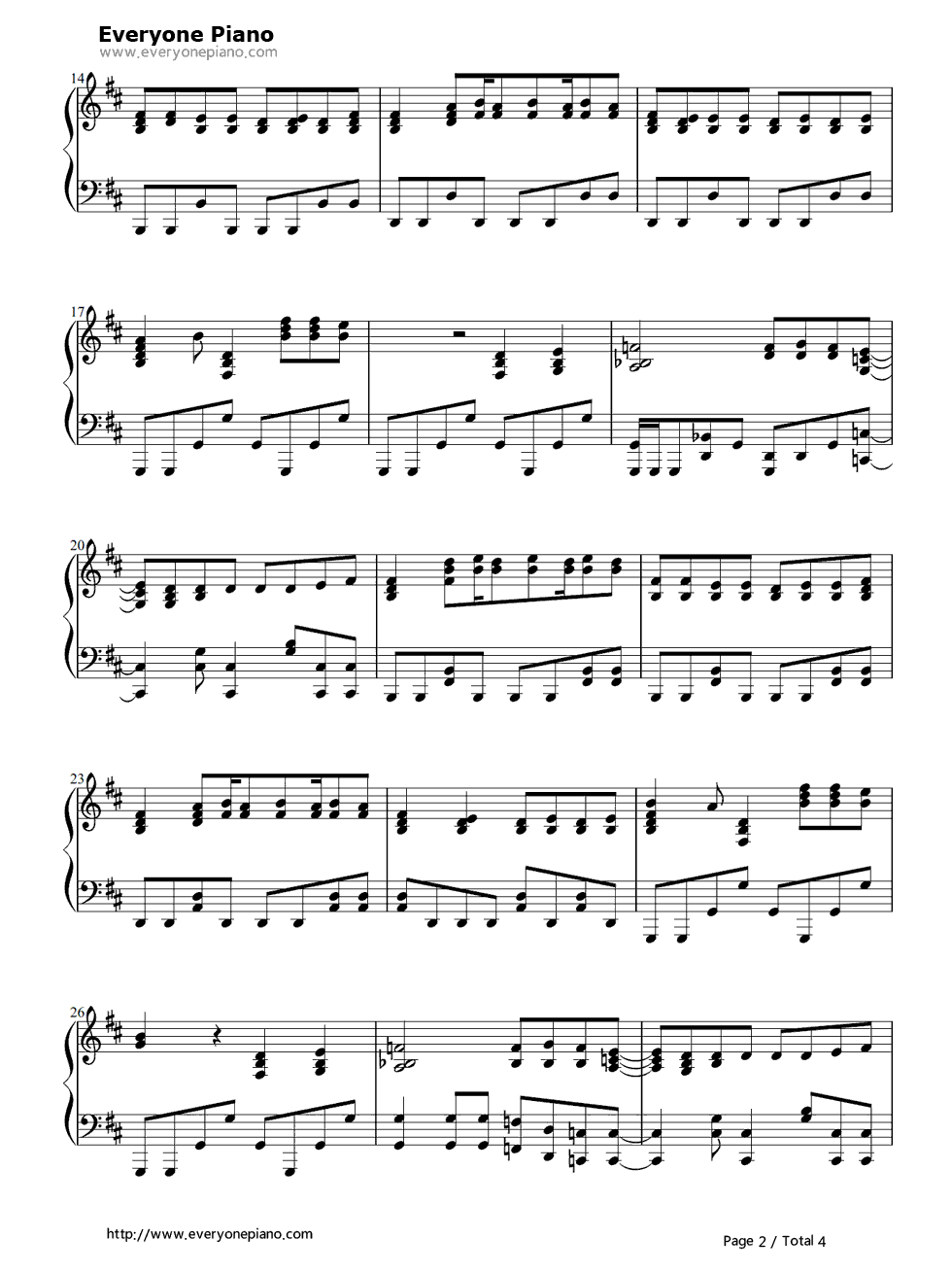 青春狂骚曲钢琴谱_サンボマスター