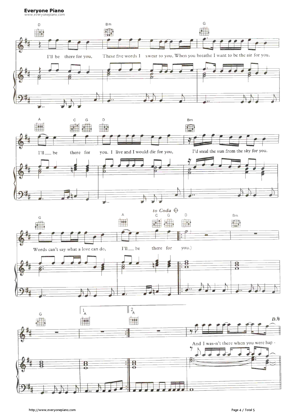 I'll_Be_There_for_You钢琴谱_Bon_Jovi