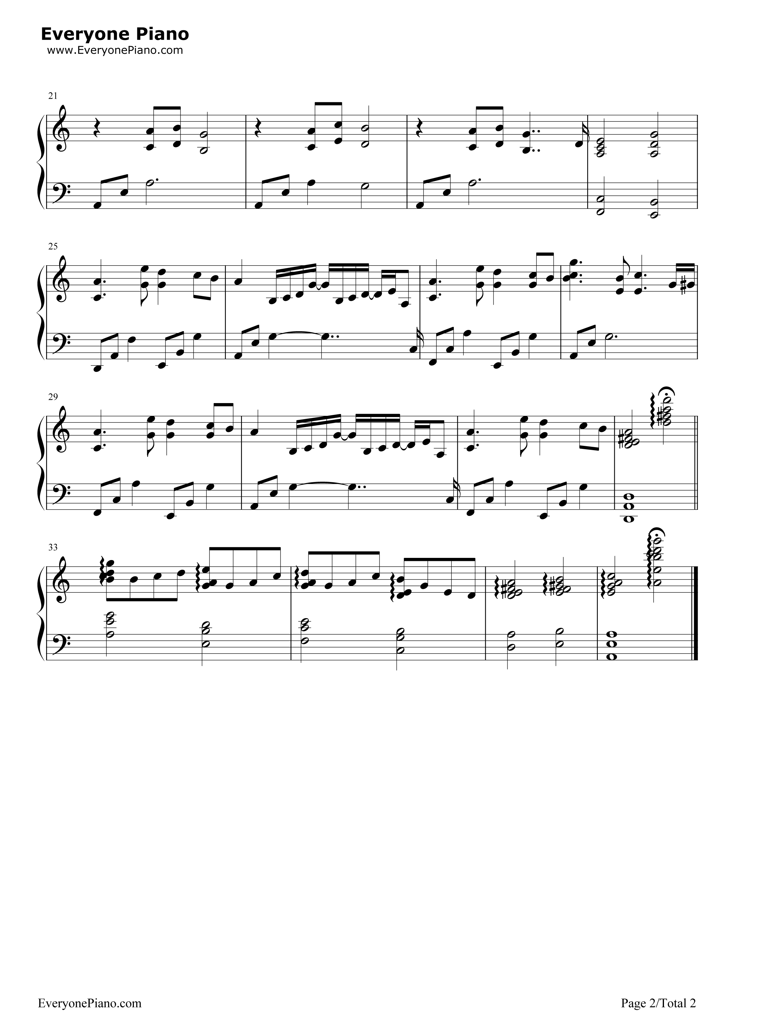 追忆钢琴谱_光宗信吉