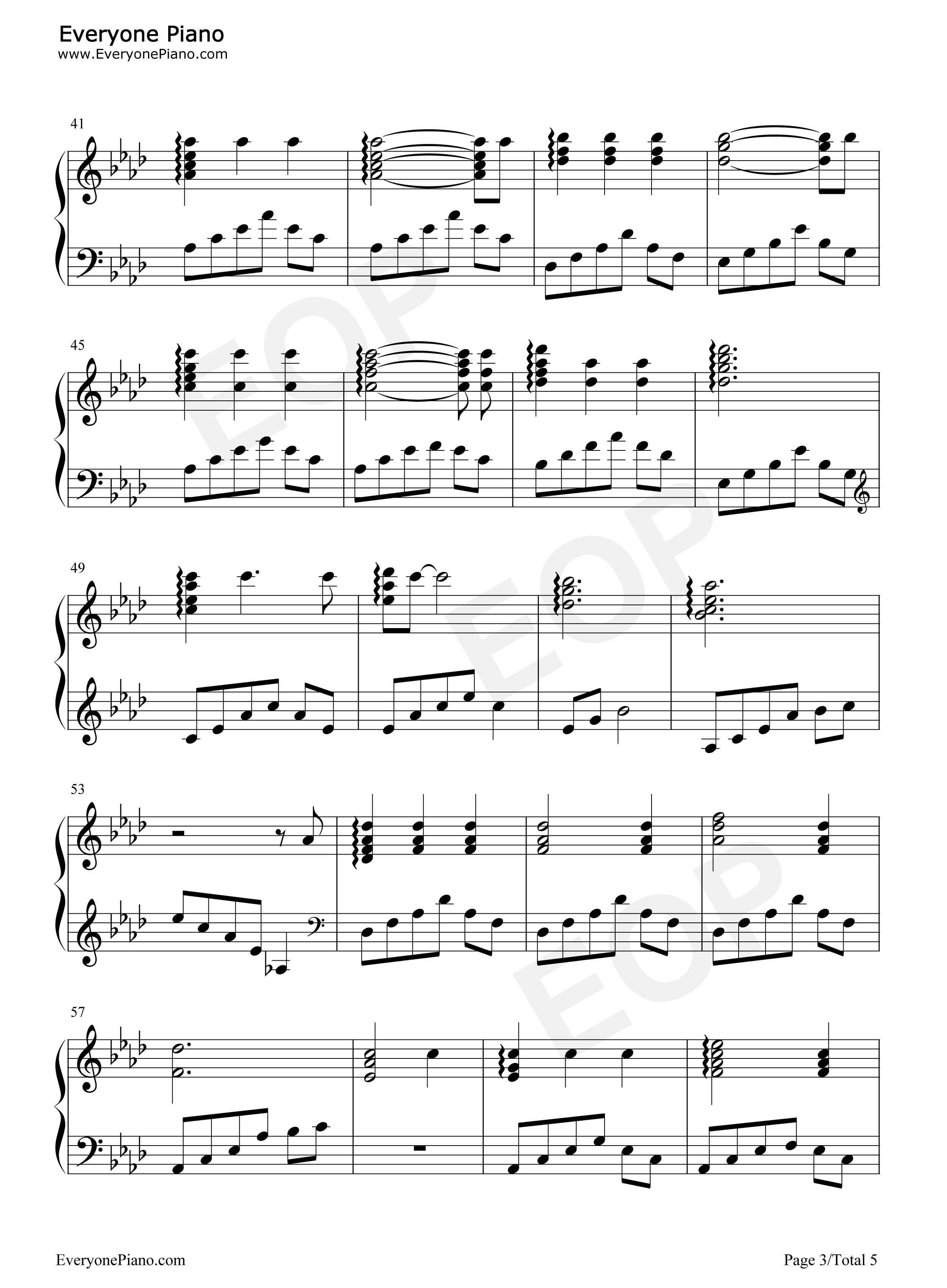 さくらんぼの実る顷钢琴谱_加藤登纪子