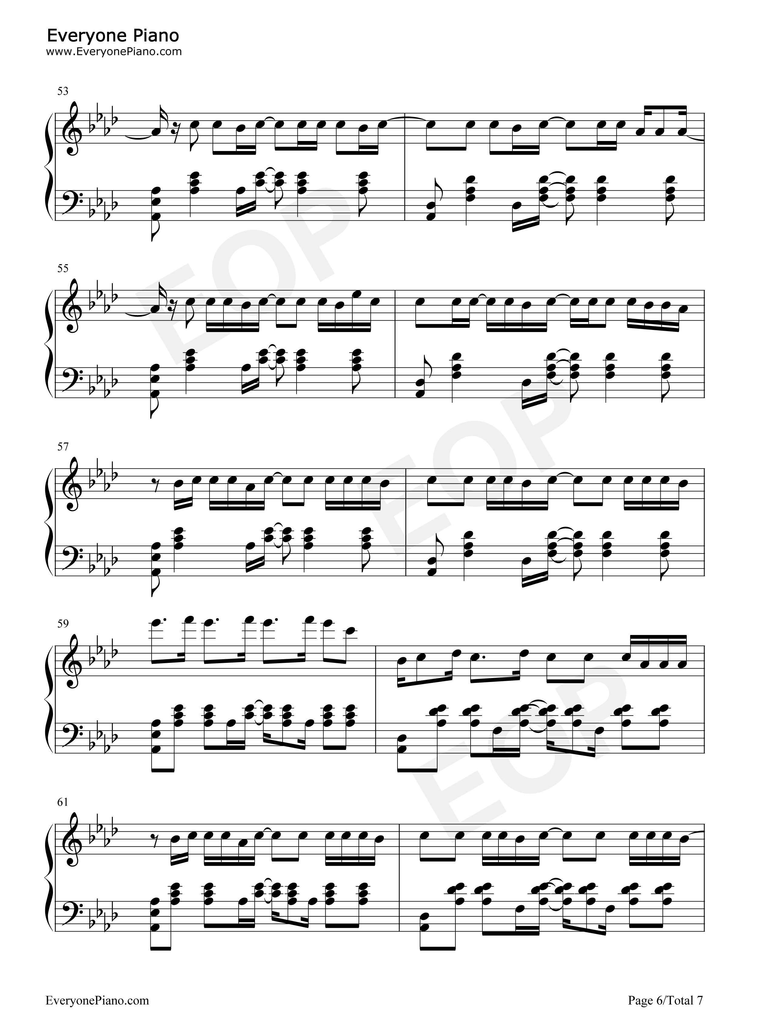 Bumpin'_the_Night钢琴谱_Florida_Georgia_Line