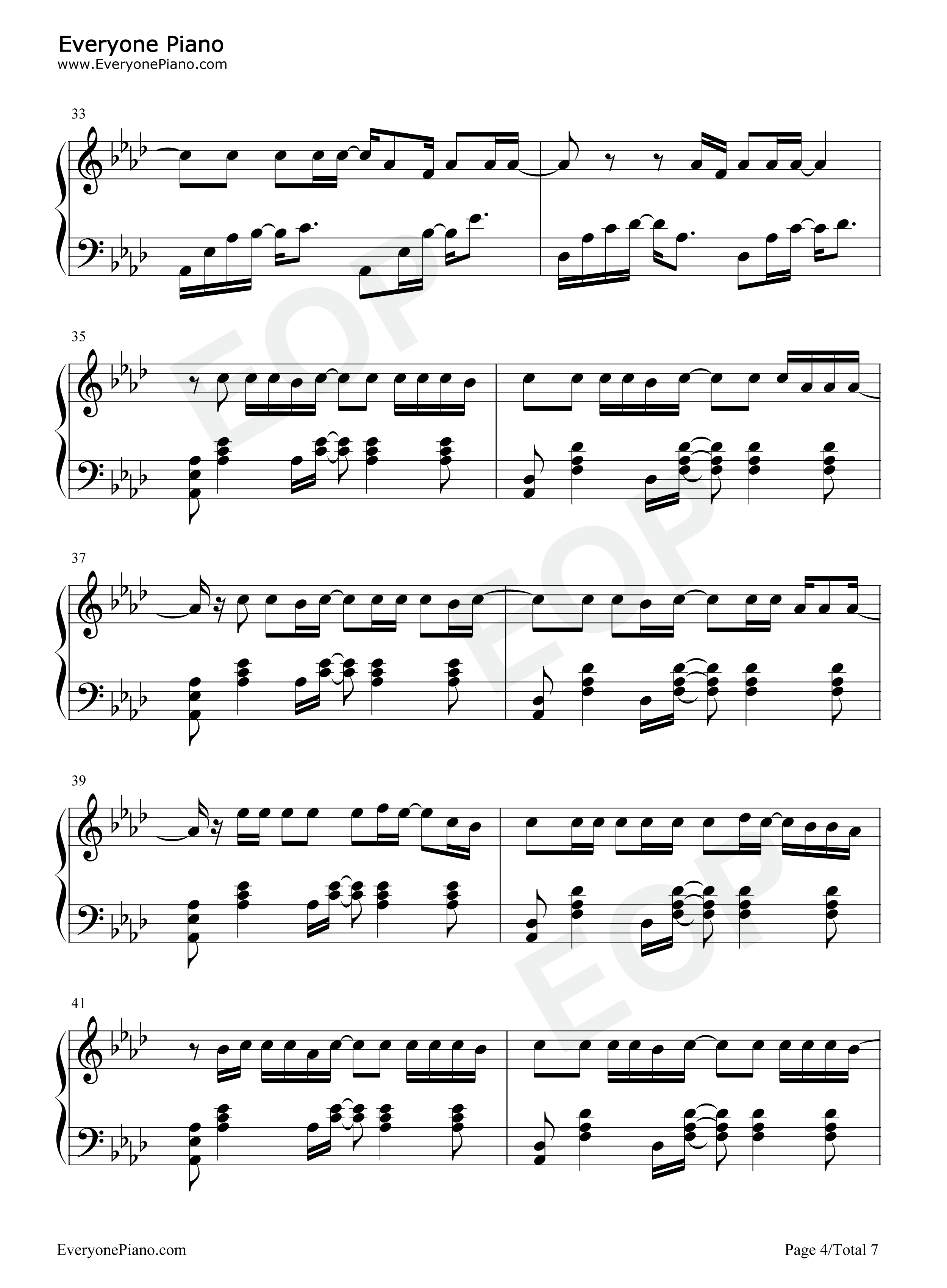 Bumpin'_the_Night钢琴谱_Florida_Georgia_Line