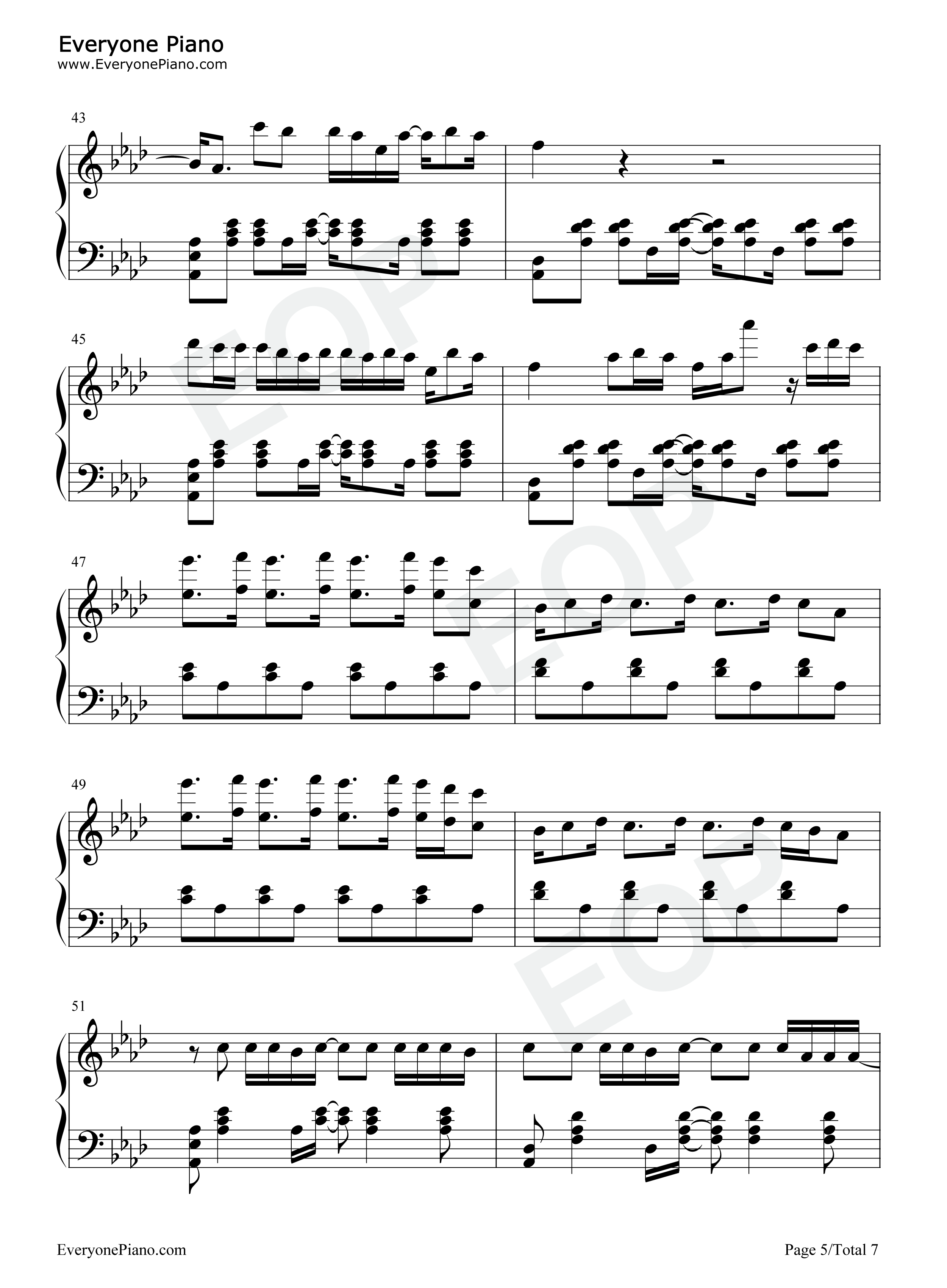 Bumpin'_the_Night钢琴谱_Florida_Georgia_Line