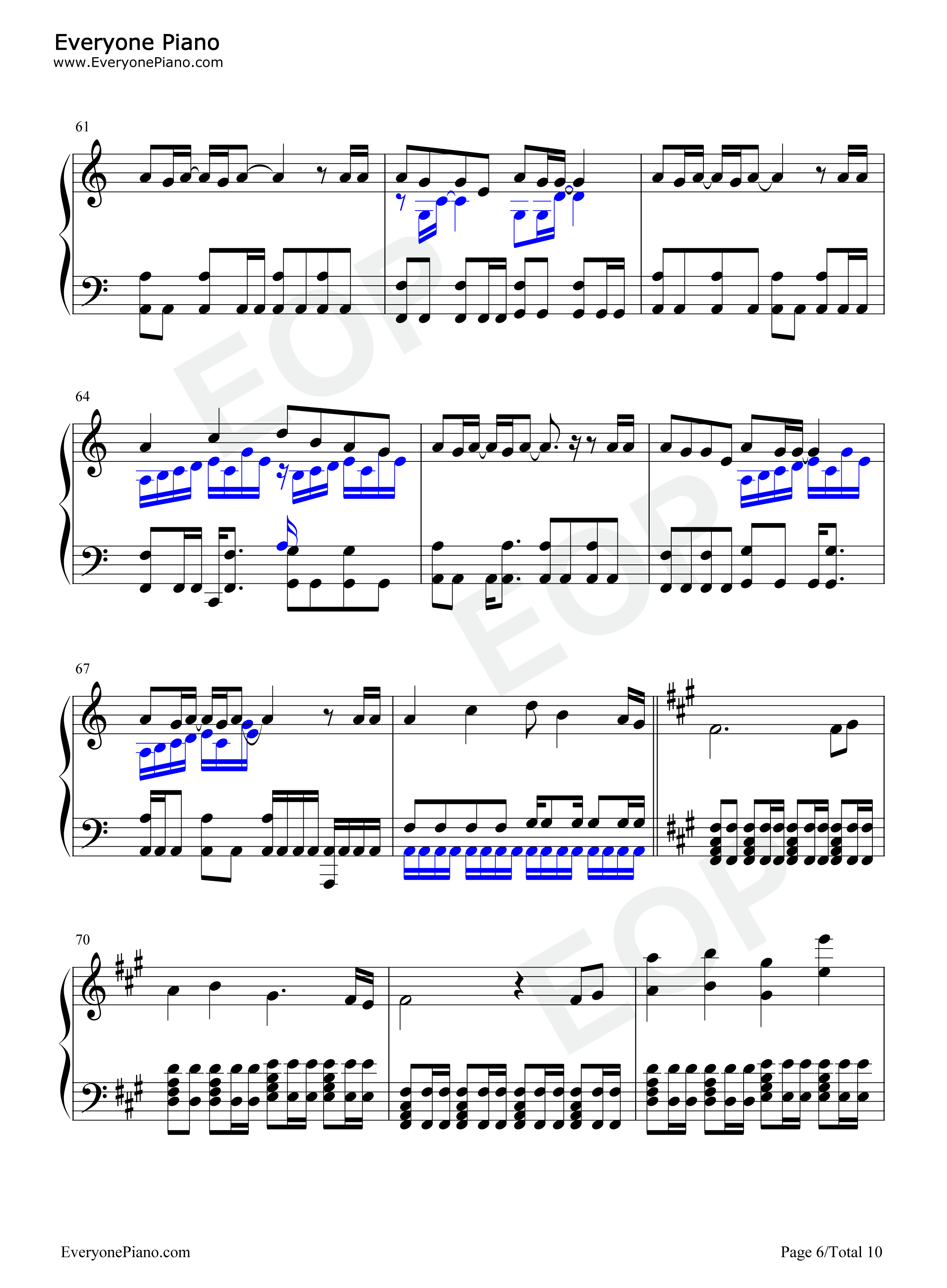 BEYOND_THE_TIME钢琴谱_TM_NETWORK