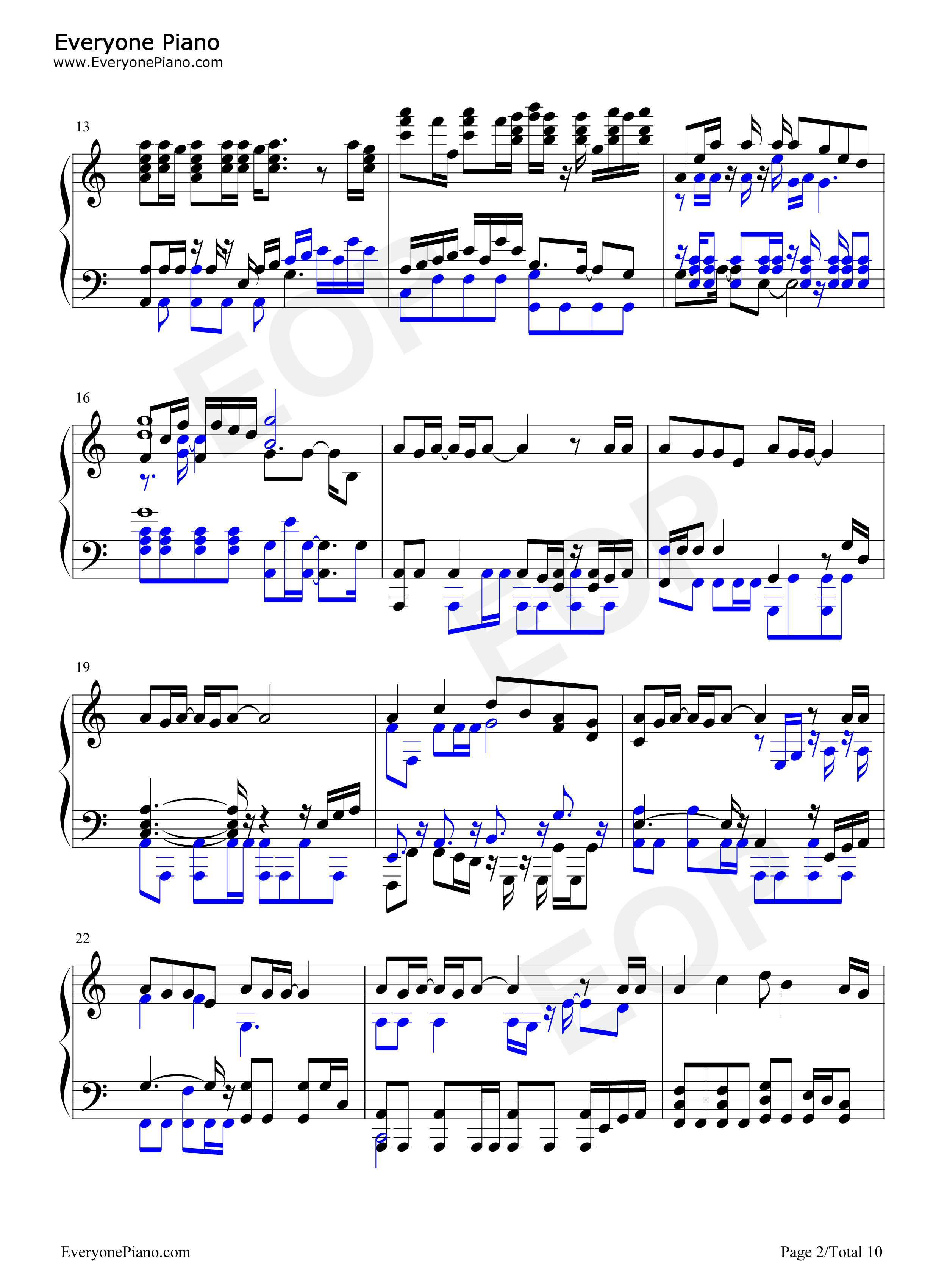 BEYOND_THE_TIME钢琴谱_TM_NETWORK