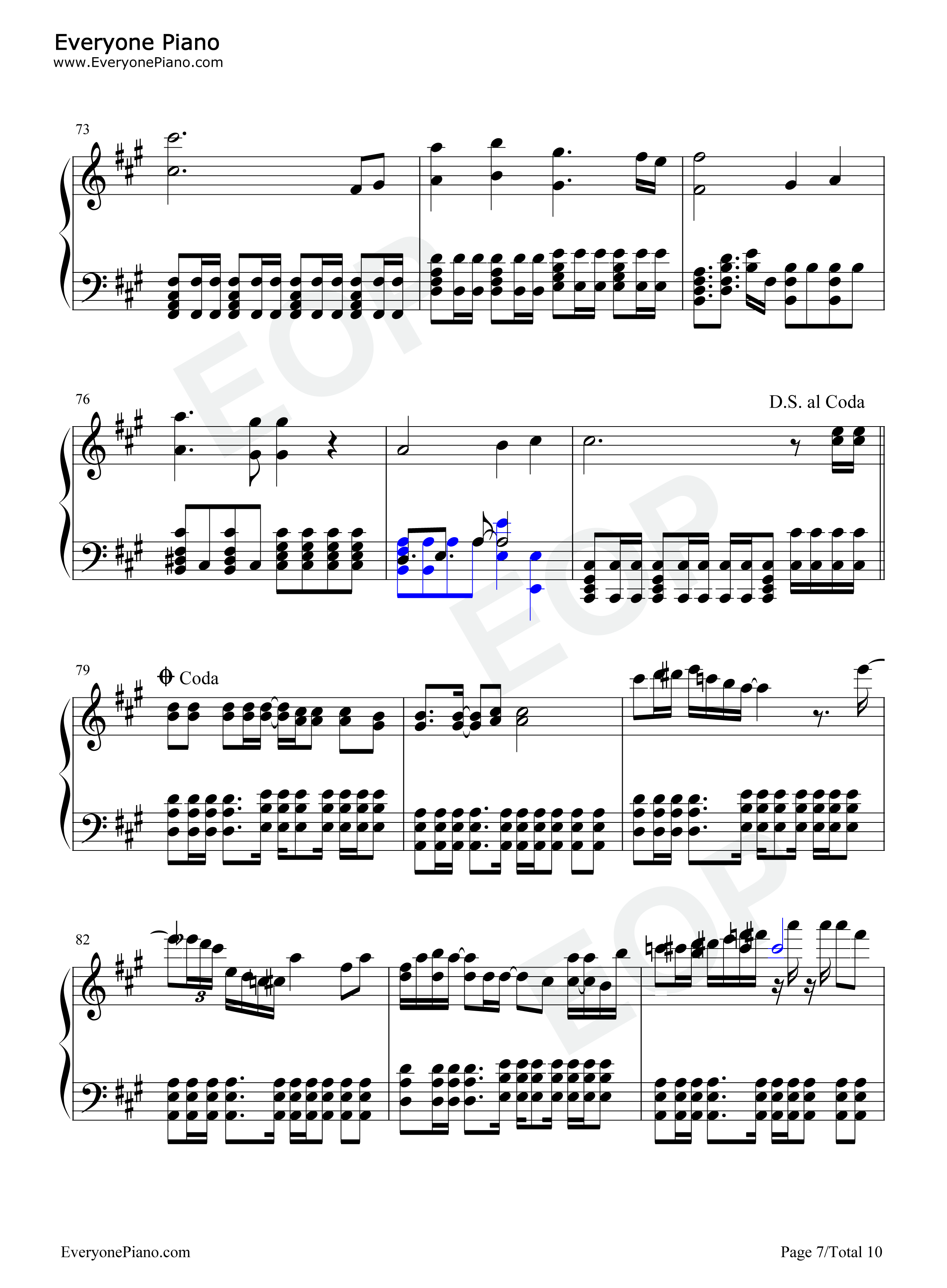 BEYOND_THE_TIME钢琴谱_TM_NETWORK