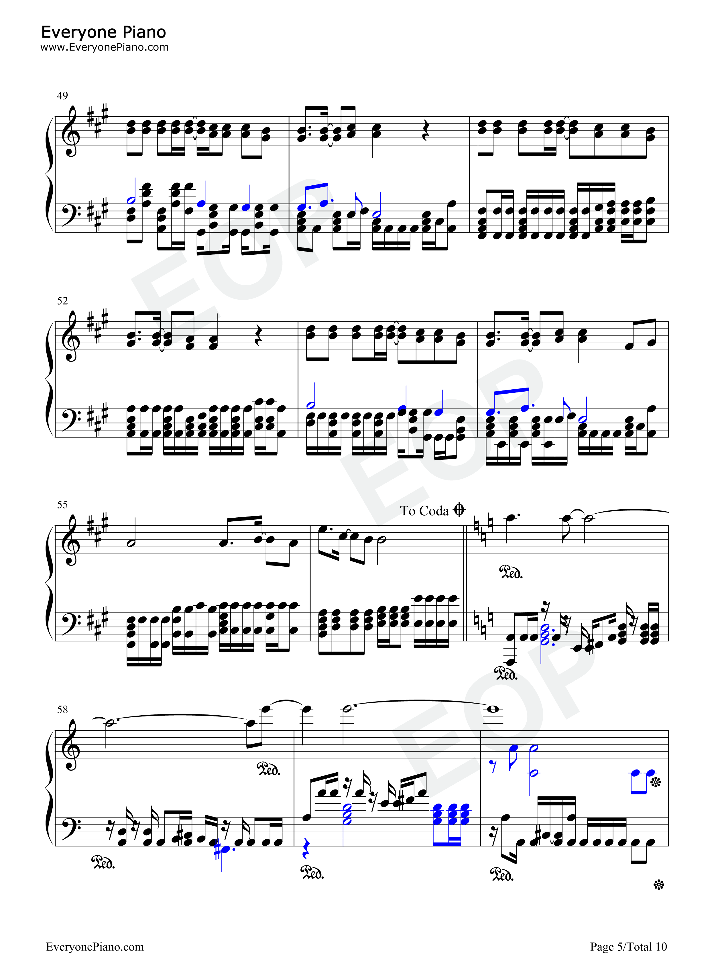 BEYOND_THE_TIME钢琴谱_TM_NETWORK