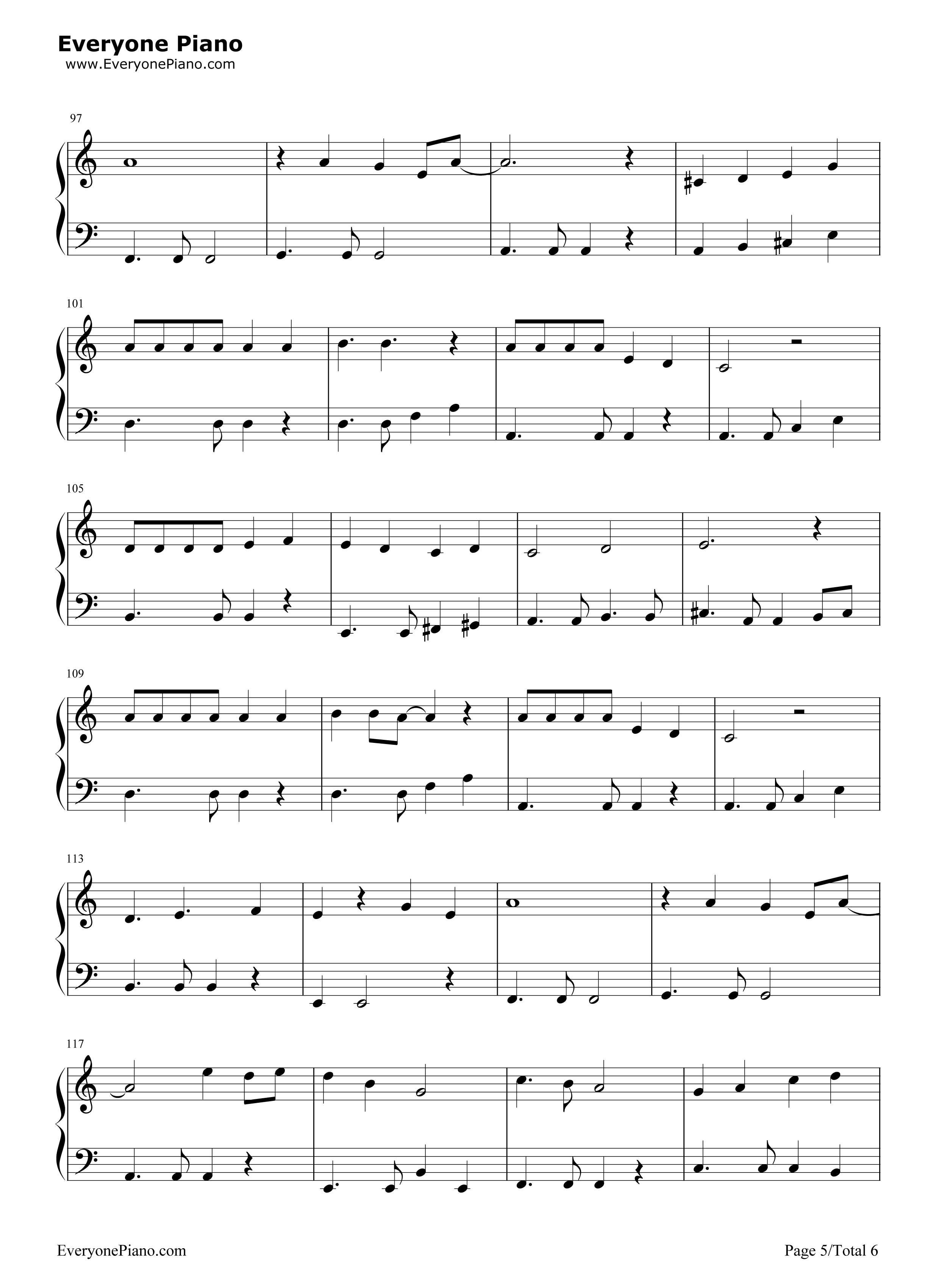 ひなげし钢琴谱_中岛美智代