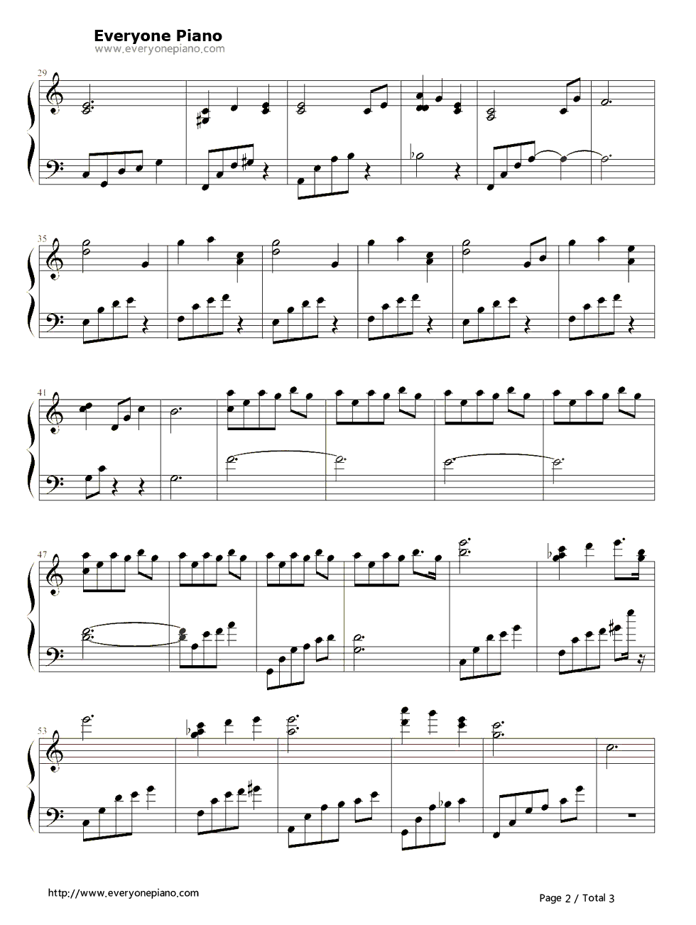 阳だまり道钢琴谱_水谷广实