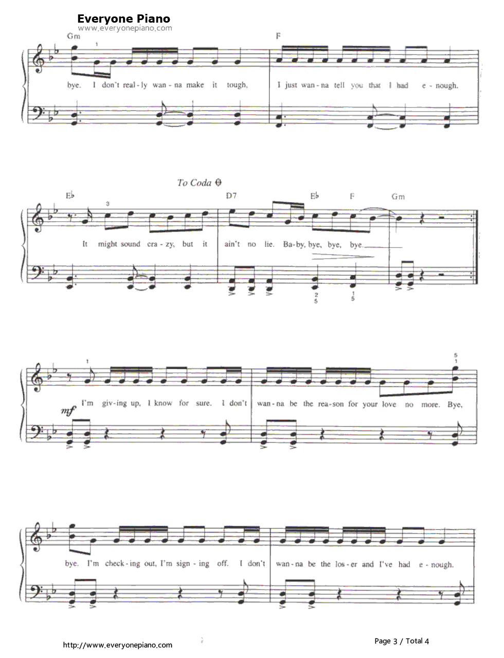 Bye_Bye_Bye钢琴谱_'N_Sync