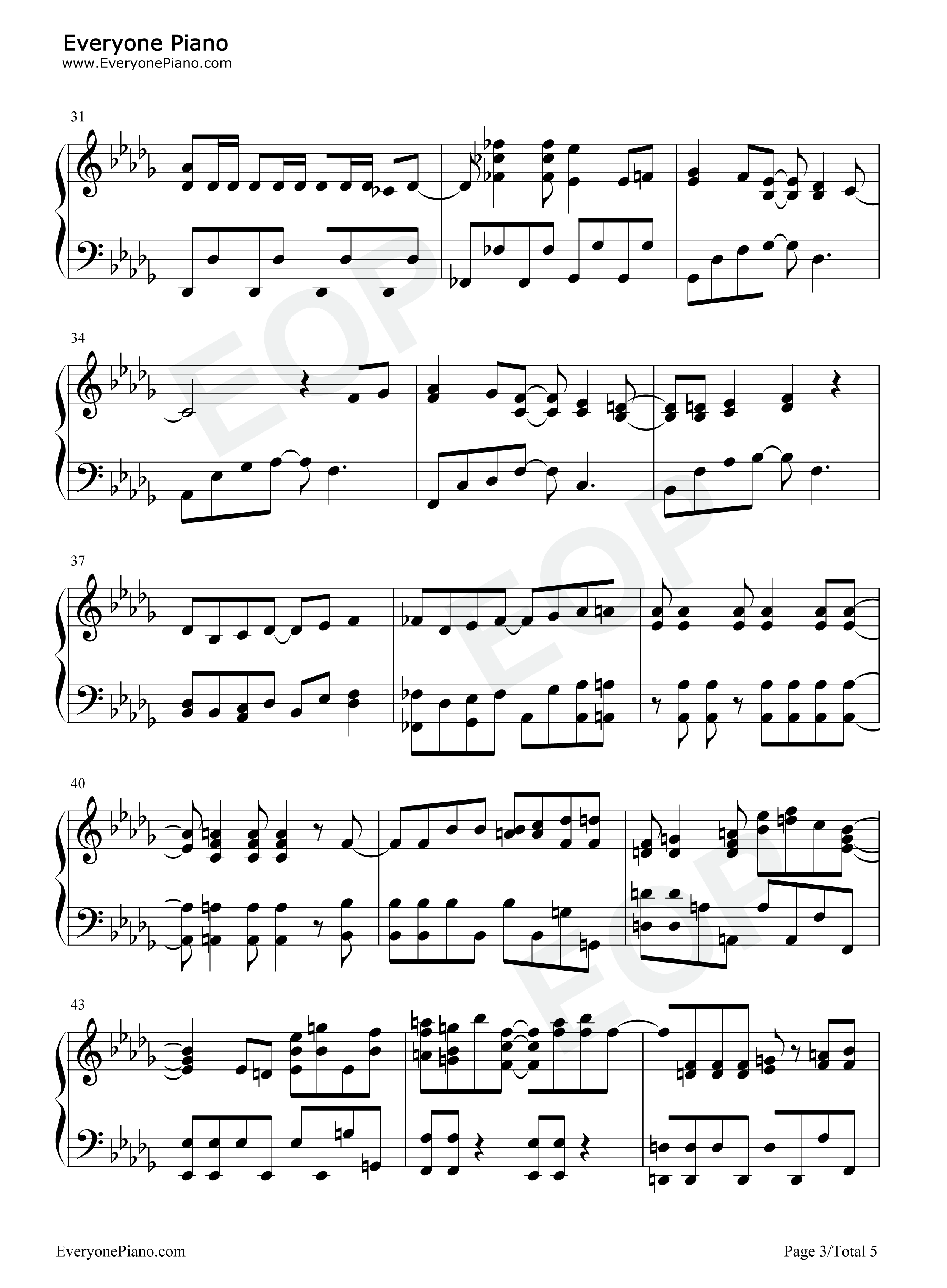 帰り道钢琴谱_加藤英美里（八九寺真宵）