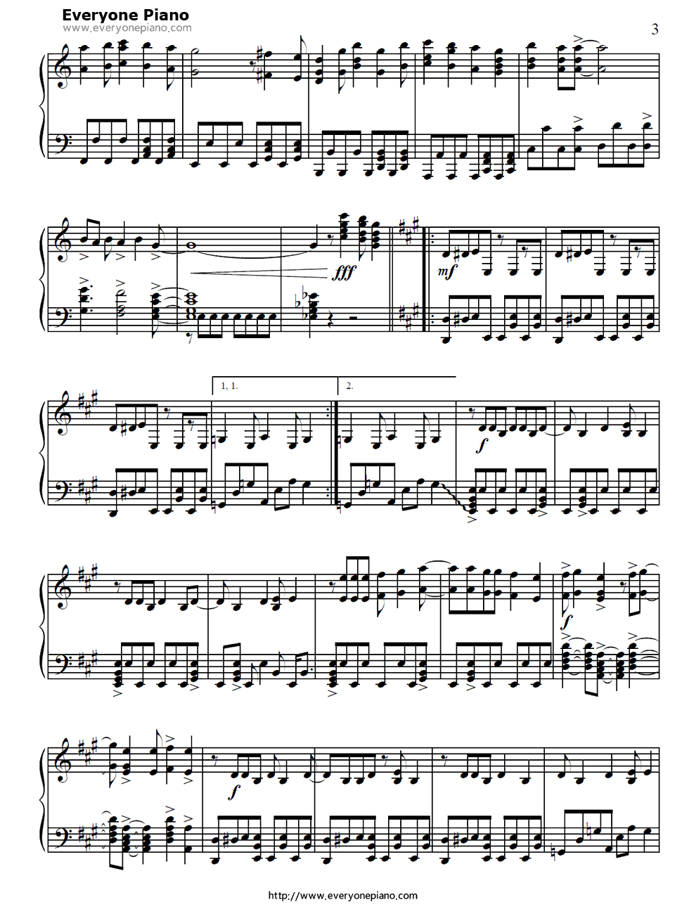 カッコ悪い_I_love_you!钢琴谱_French_Kiss(フレンチ・キス)