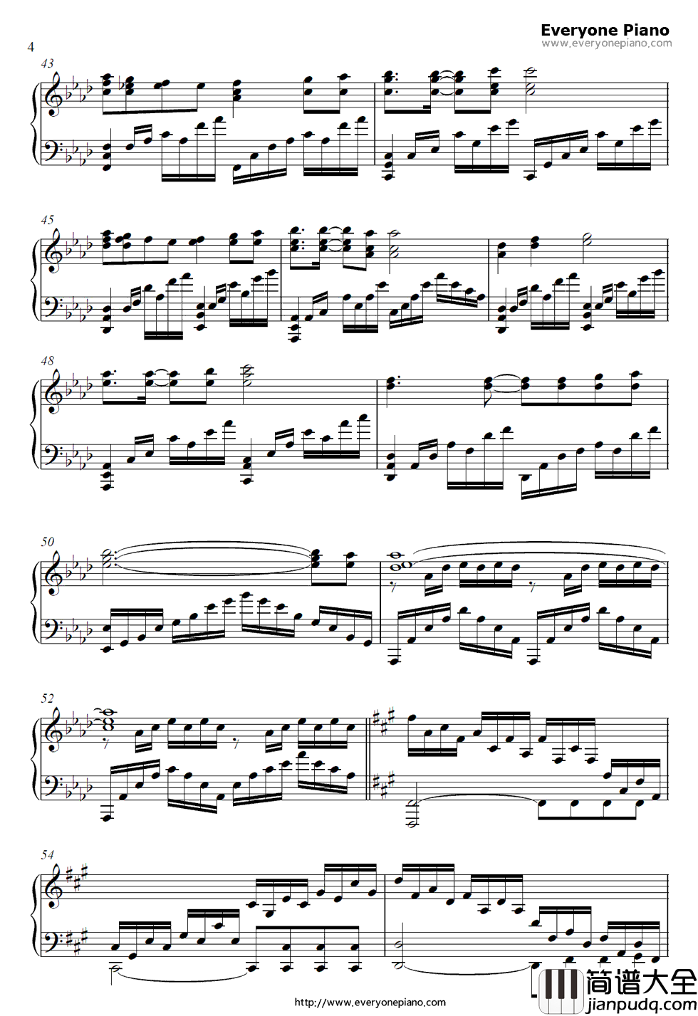 Sociometry钢琴谱_KOTOKO