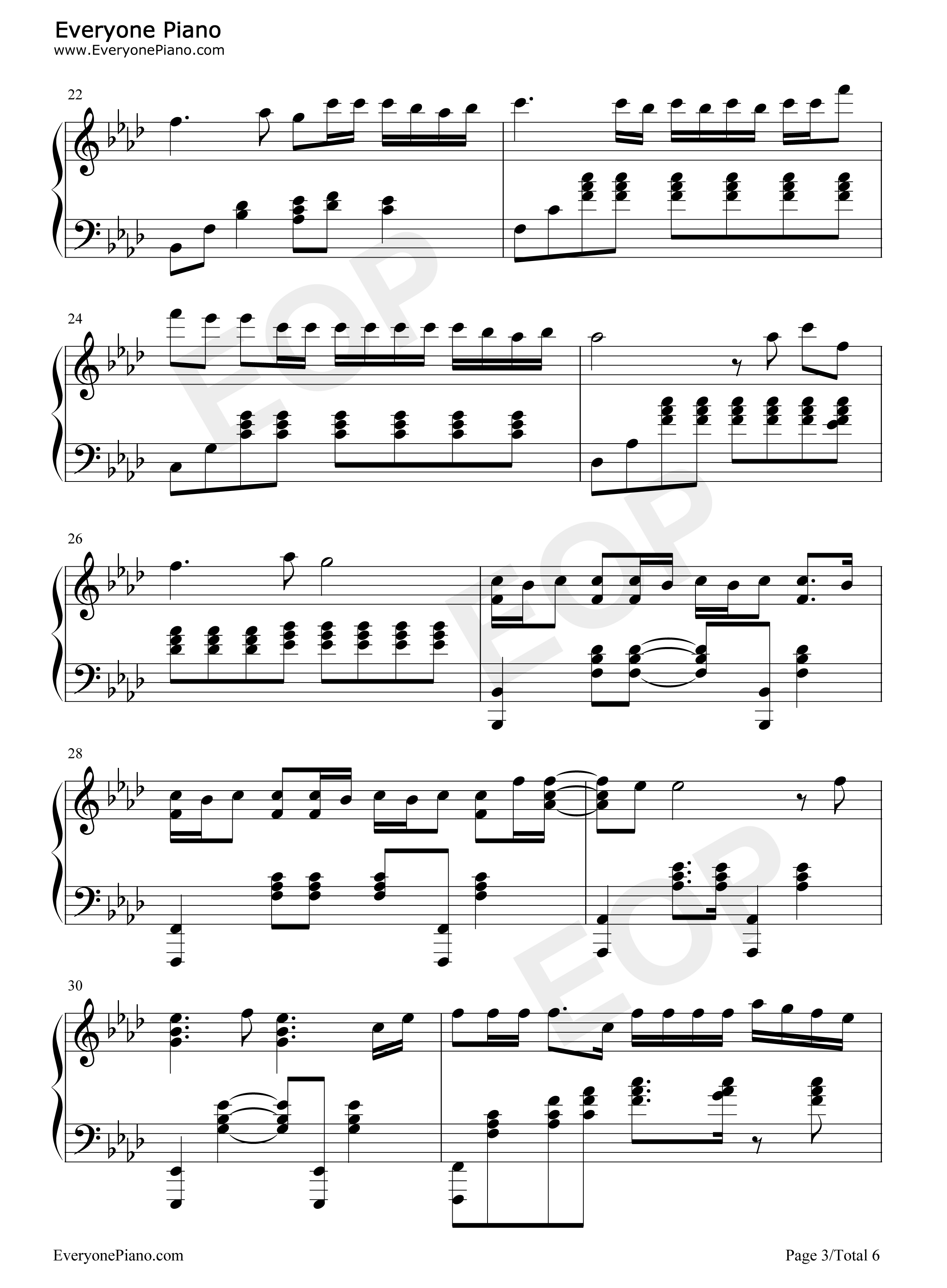 Trap钢琴谱_刘宪华