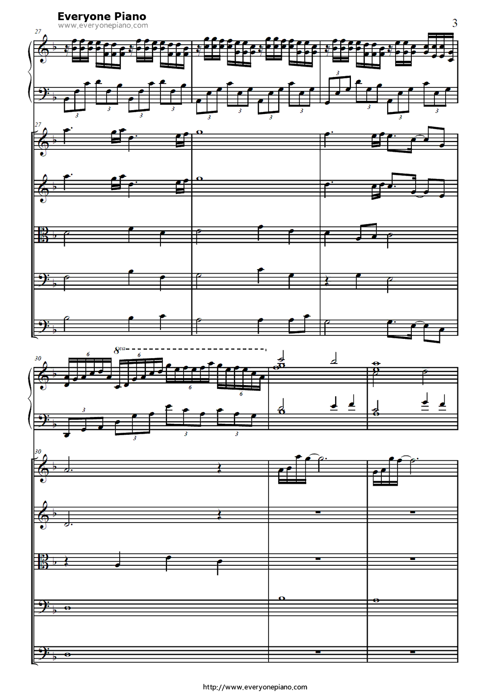 マリンスノー钢琴谱_斉藤恒芳