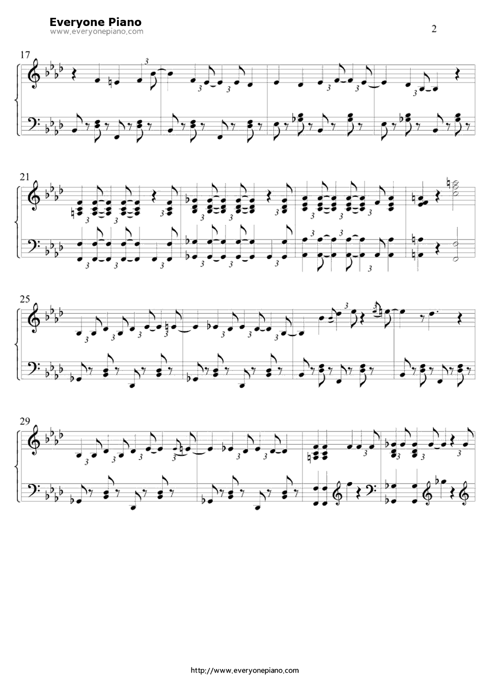 绝世美人钢琴谱_绝望少女们（野中蓝、井上麻里奈、小林优、新谷良子）