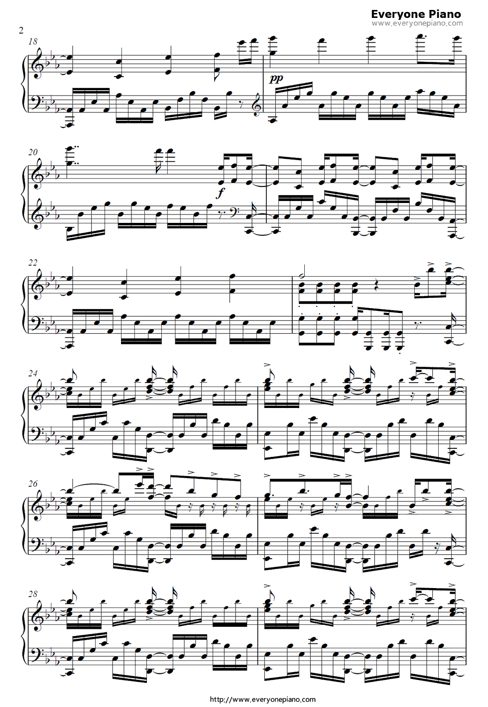 Daydream_Syndrome钢琴谱_藤原鞠菜