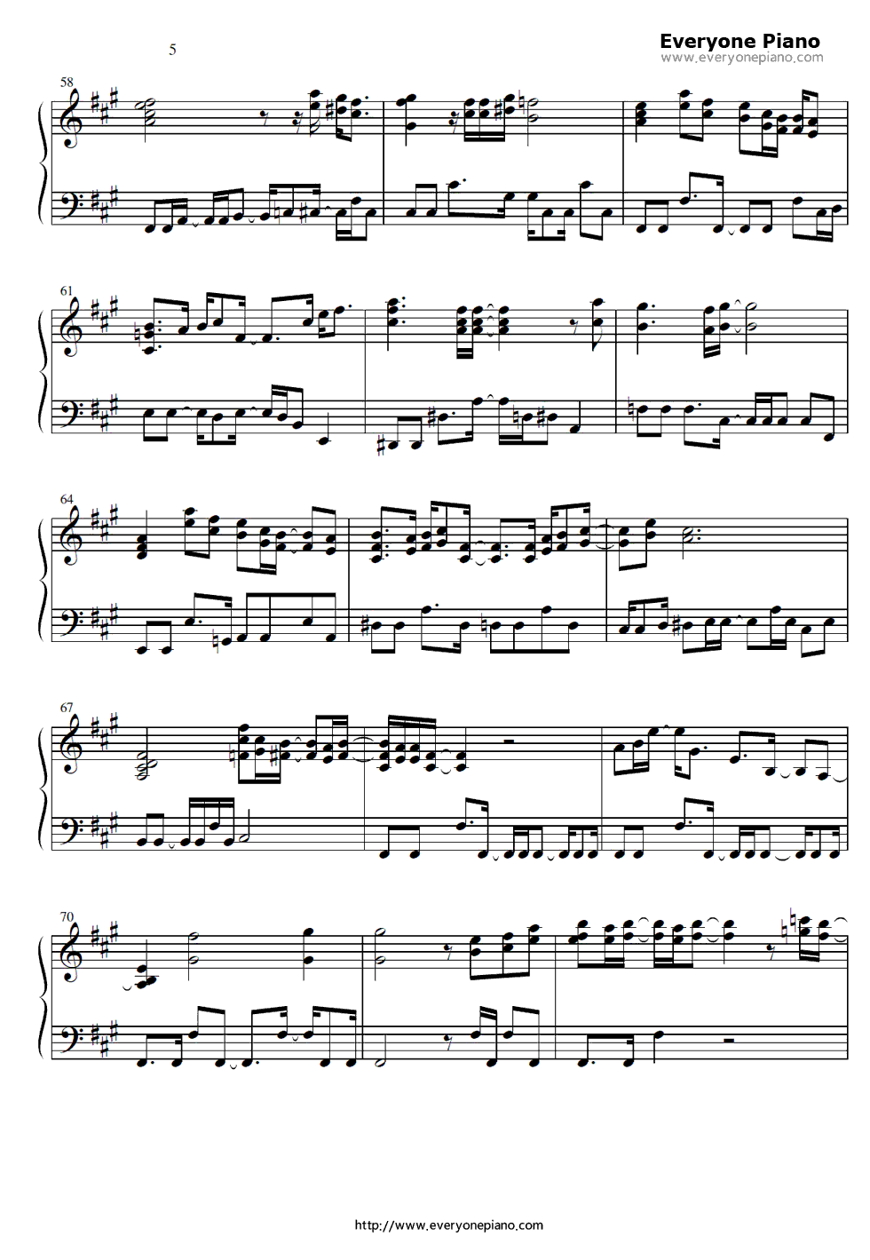 The_Real_Folk_Blues钢琴谱_山根麻衣