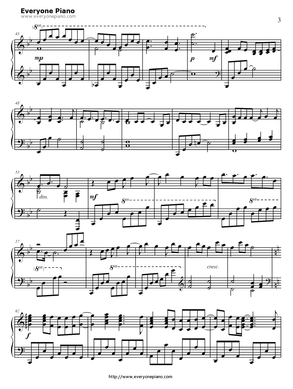 Sweet_Drops钢琴谱_PUFFY