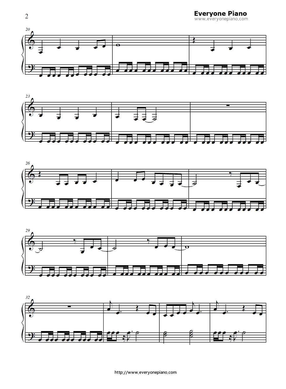 SILENT_SURVIVOR钢琴谱_KODOMO_BAND