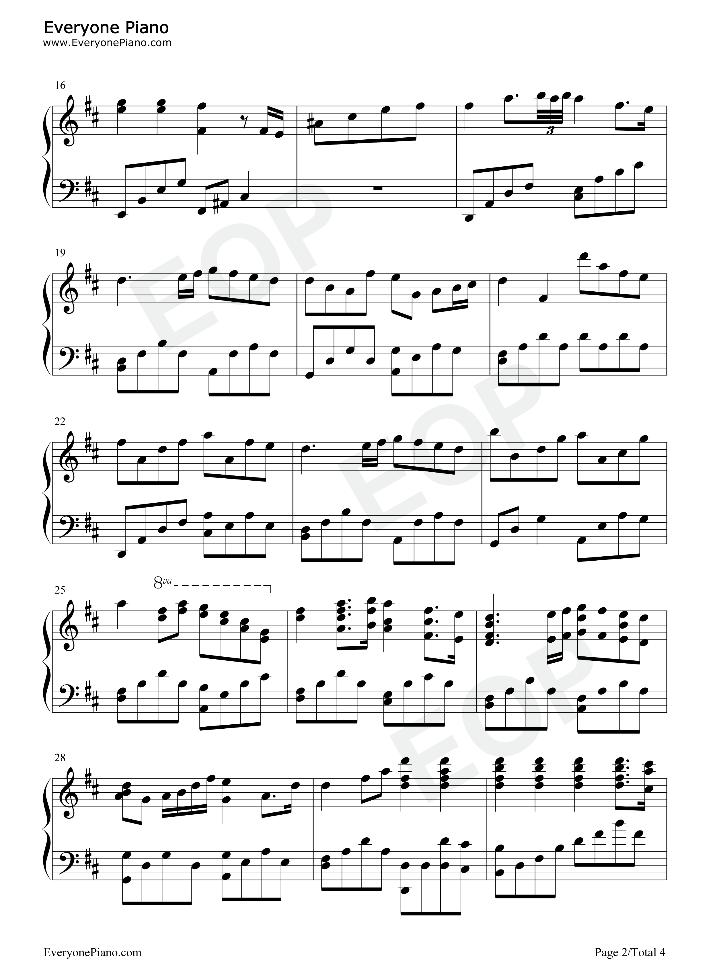 As_the_Deer钢琴谱_Martin_J._Nystrom