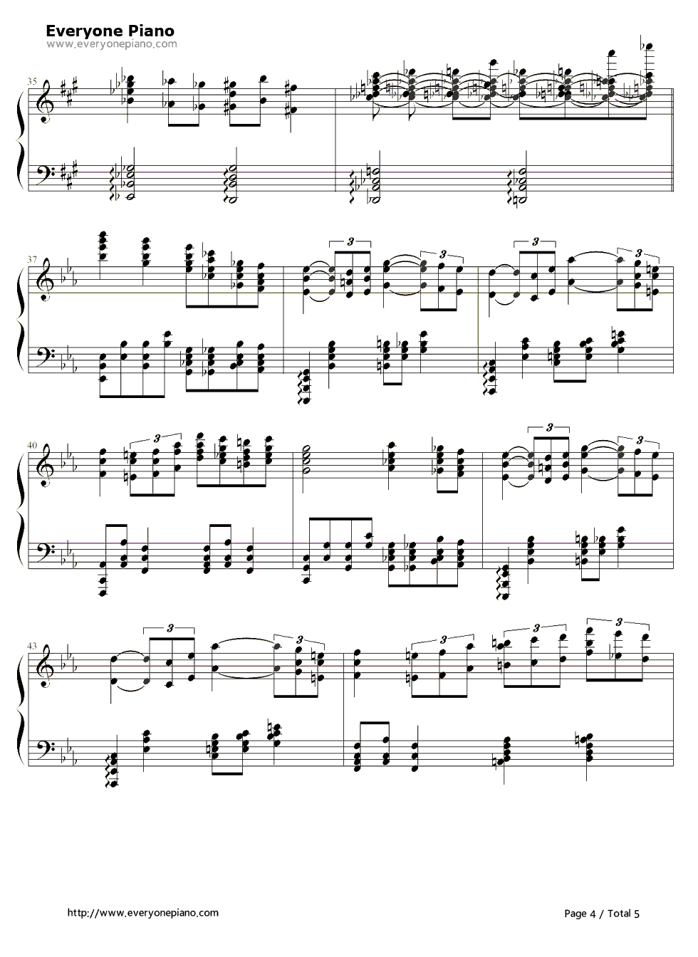 凶梦伝染钢琴谱_ALI_PROJECT