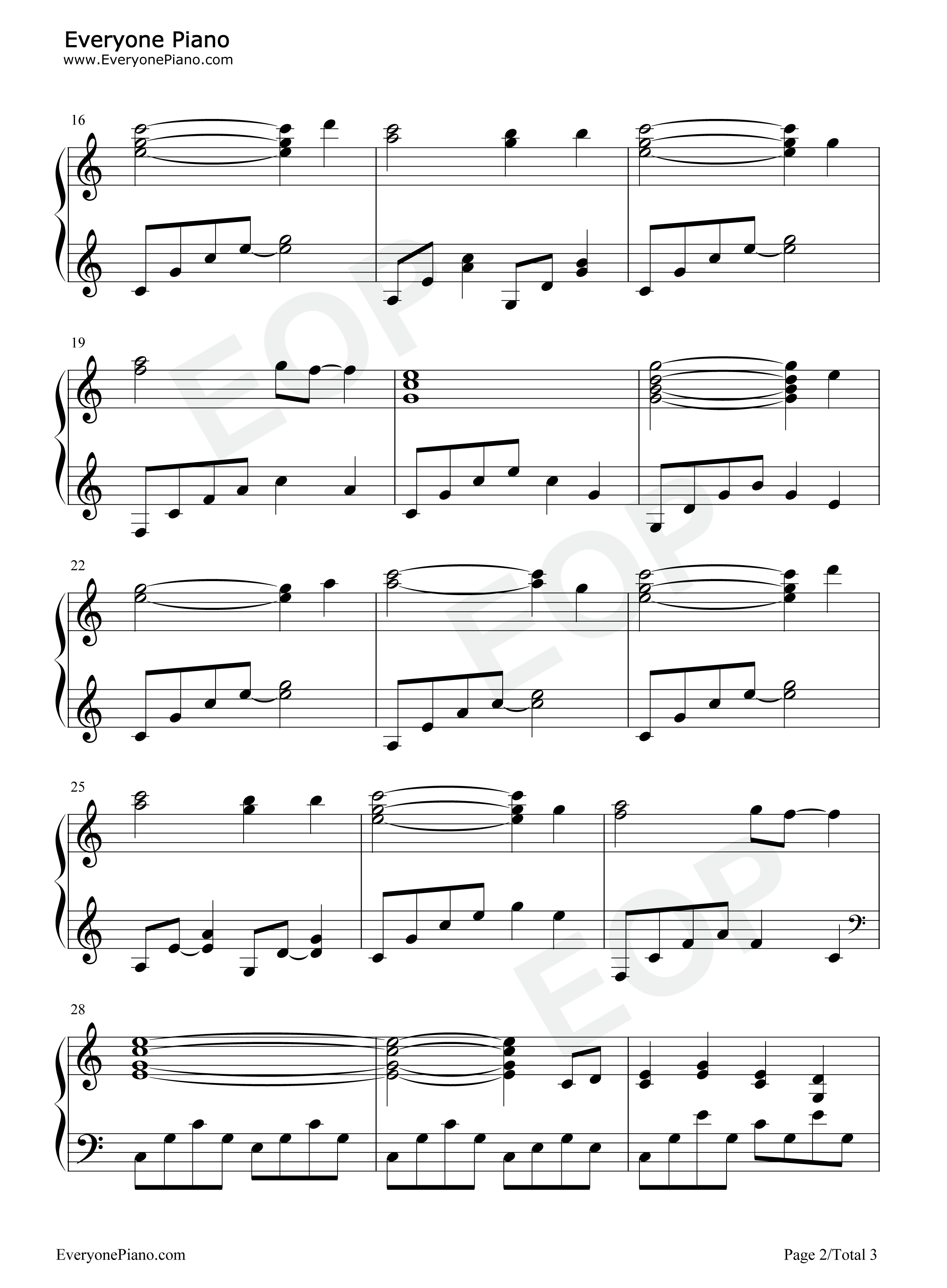 May_It_Be钢琴谱_Enya