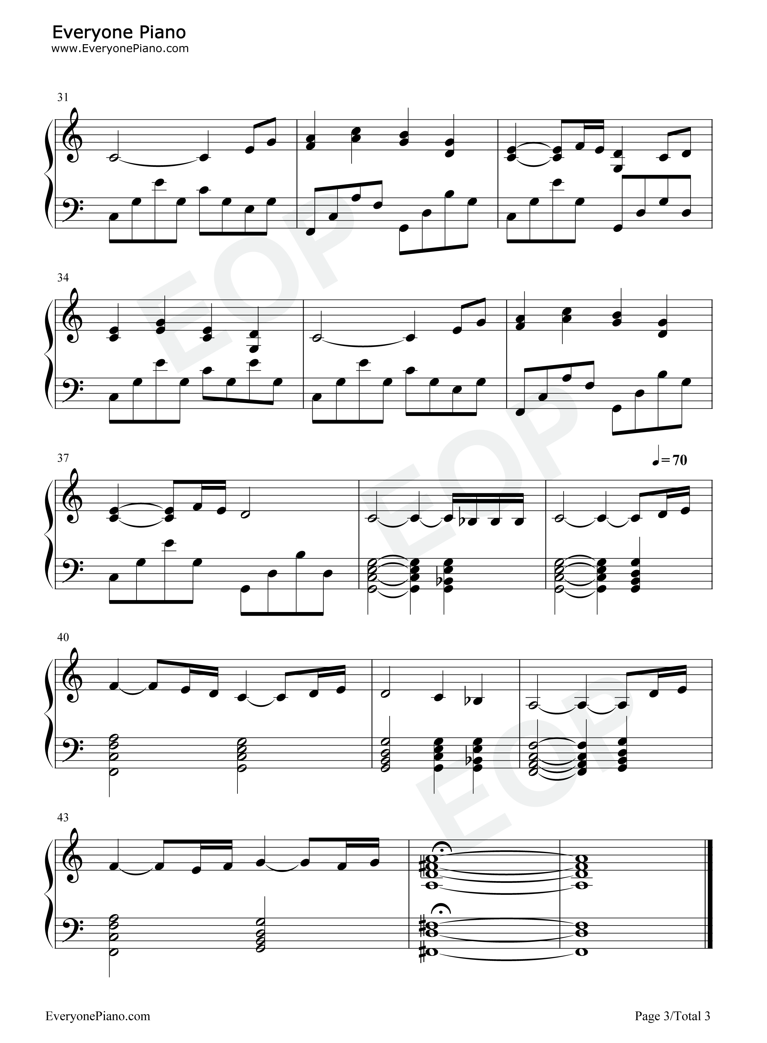 May_It_Be钢琴谱_Enya