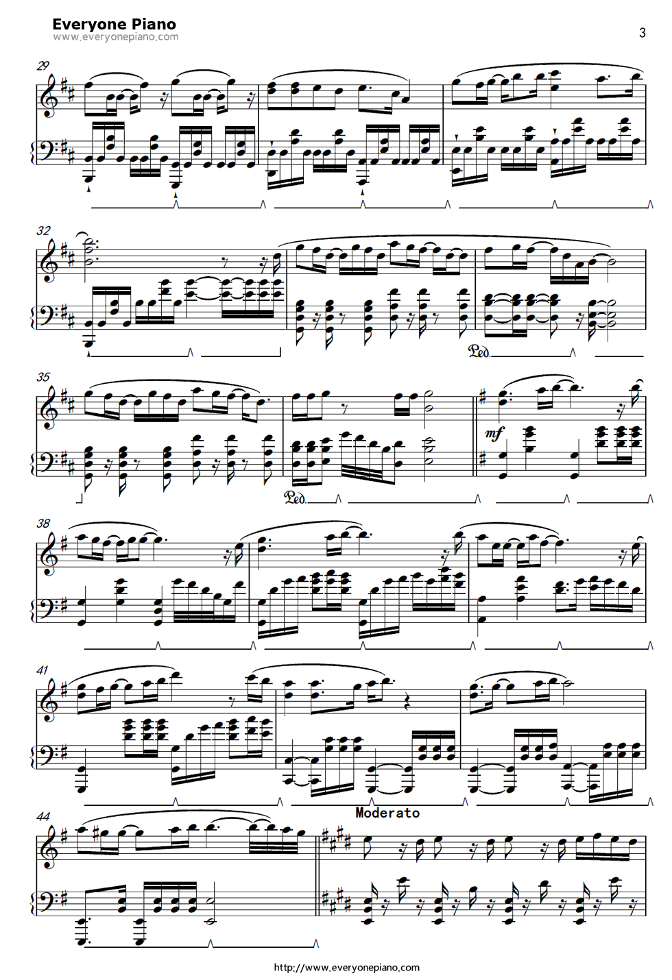 银闪の风钢琴谱_铃木木乃美