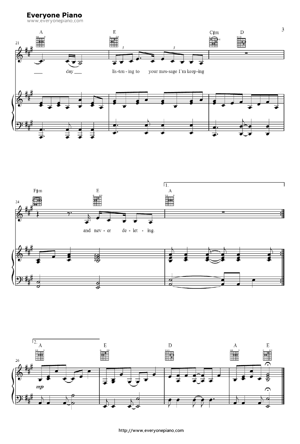 Tee_Shirt钢琴谱_Birdy